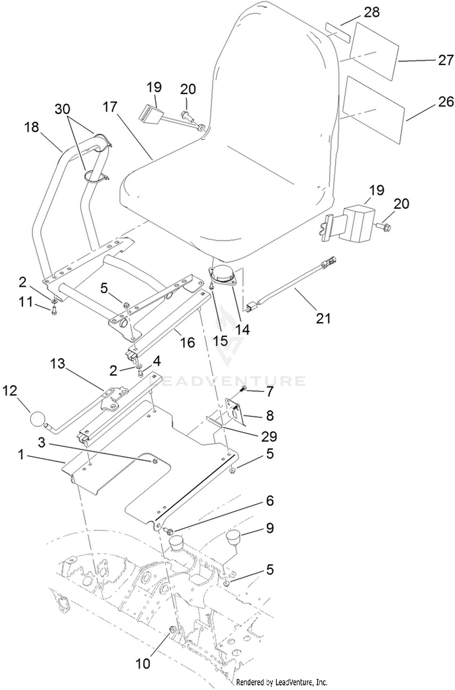 Seatbase Assembly