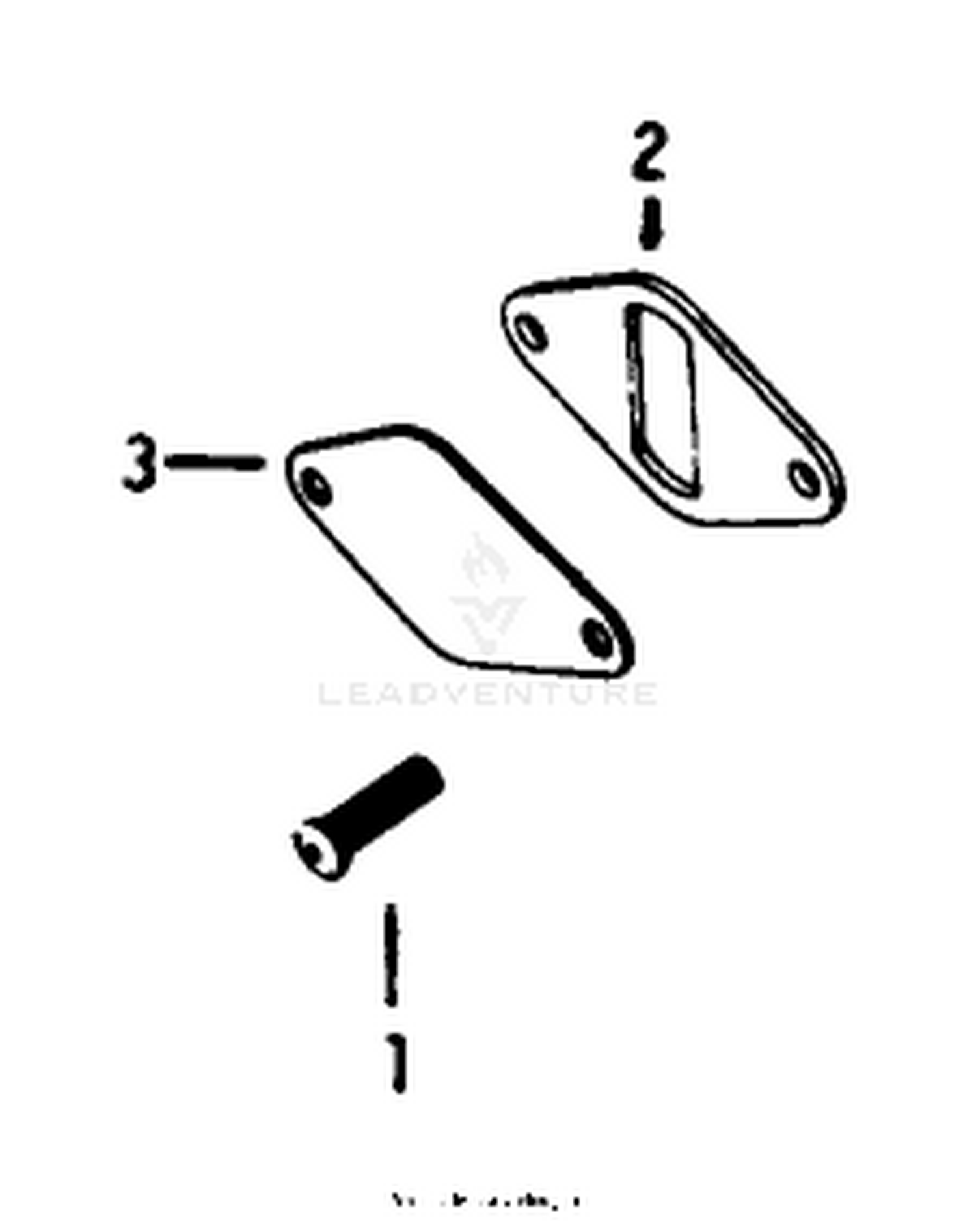 Fuel Pump-Engine Assembly-Kohler Model No. K-321s Spec. No. 60407