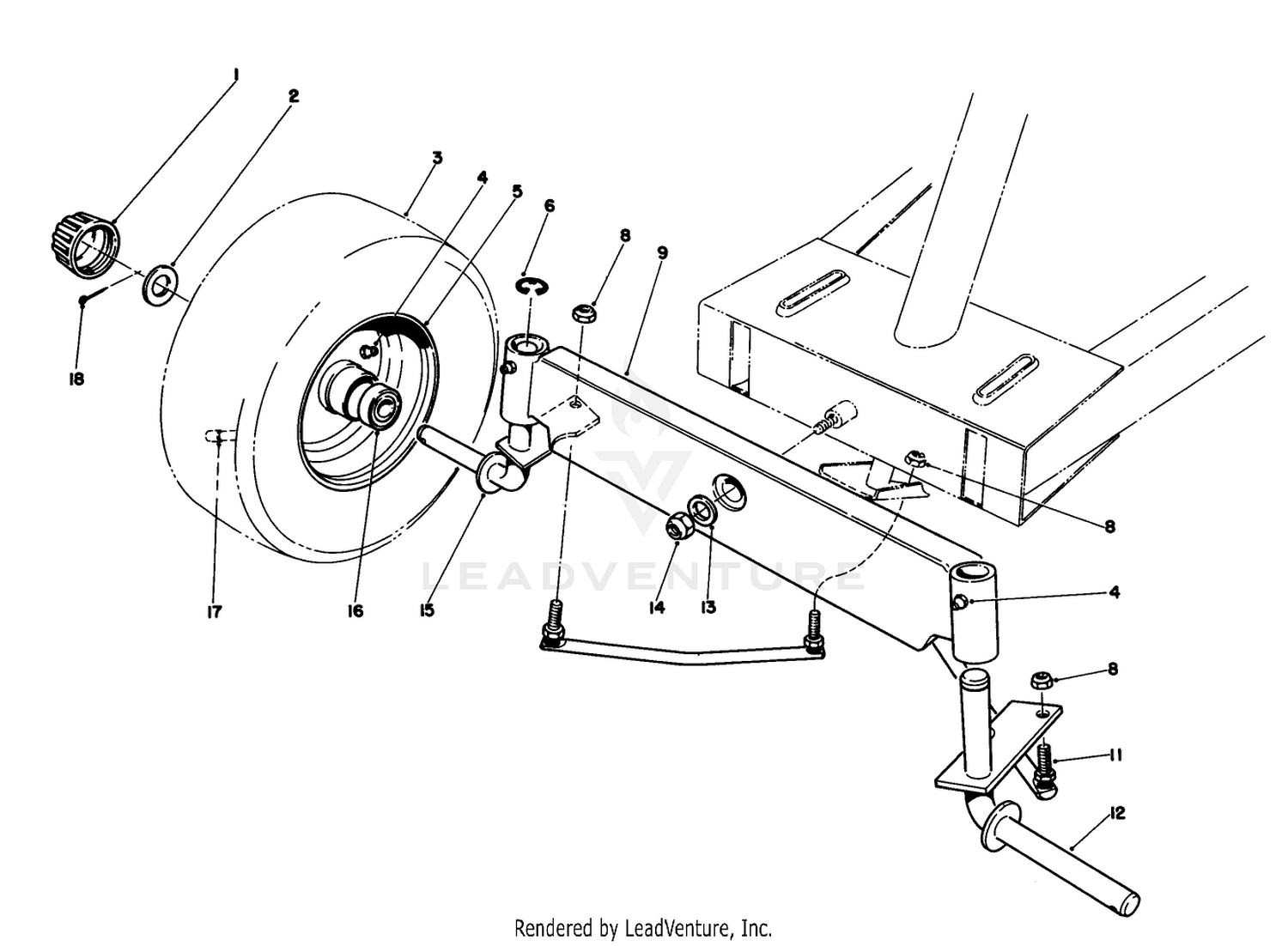 Front Axle Assembly