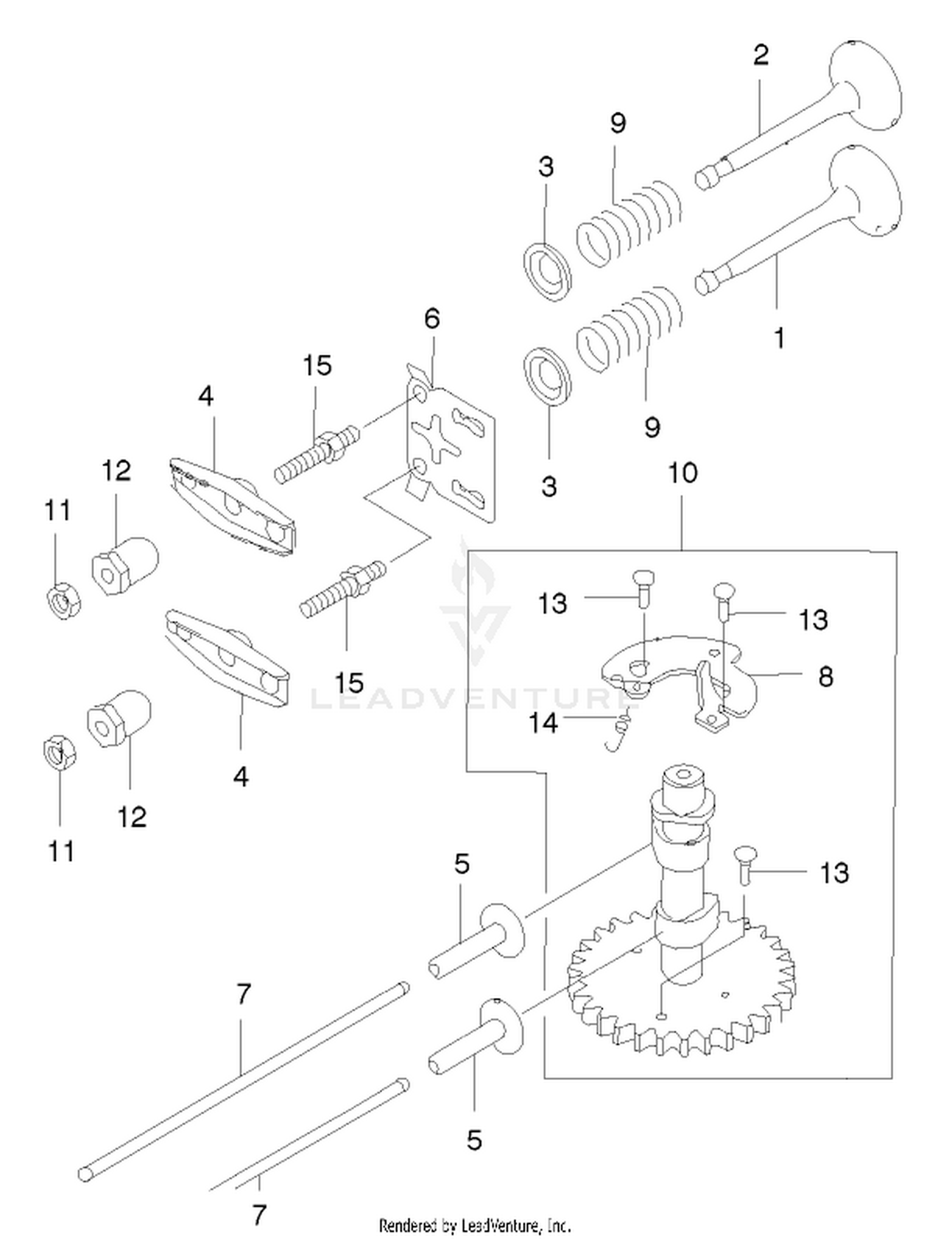 Valve And Camshaft Assembly