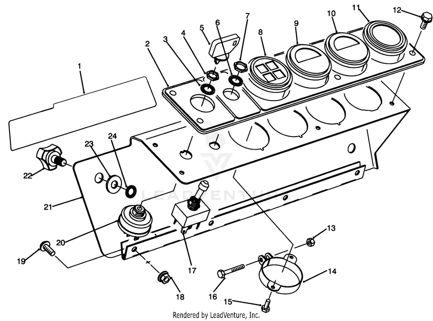 Gage Panel Assembly