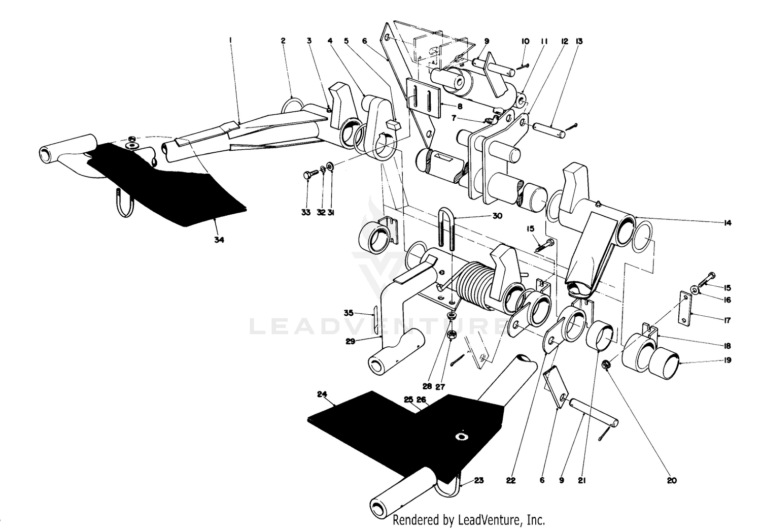 Push Arm Assembly