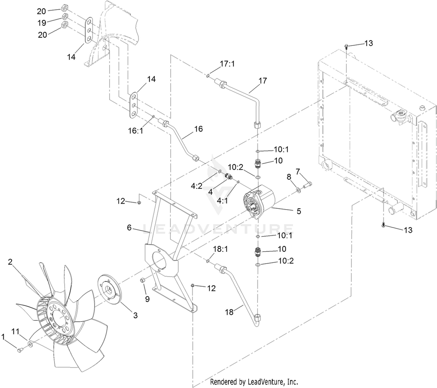 Fan Mounting Assembly