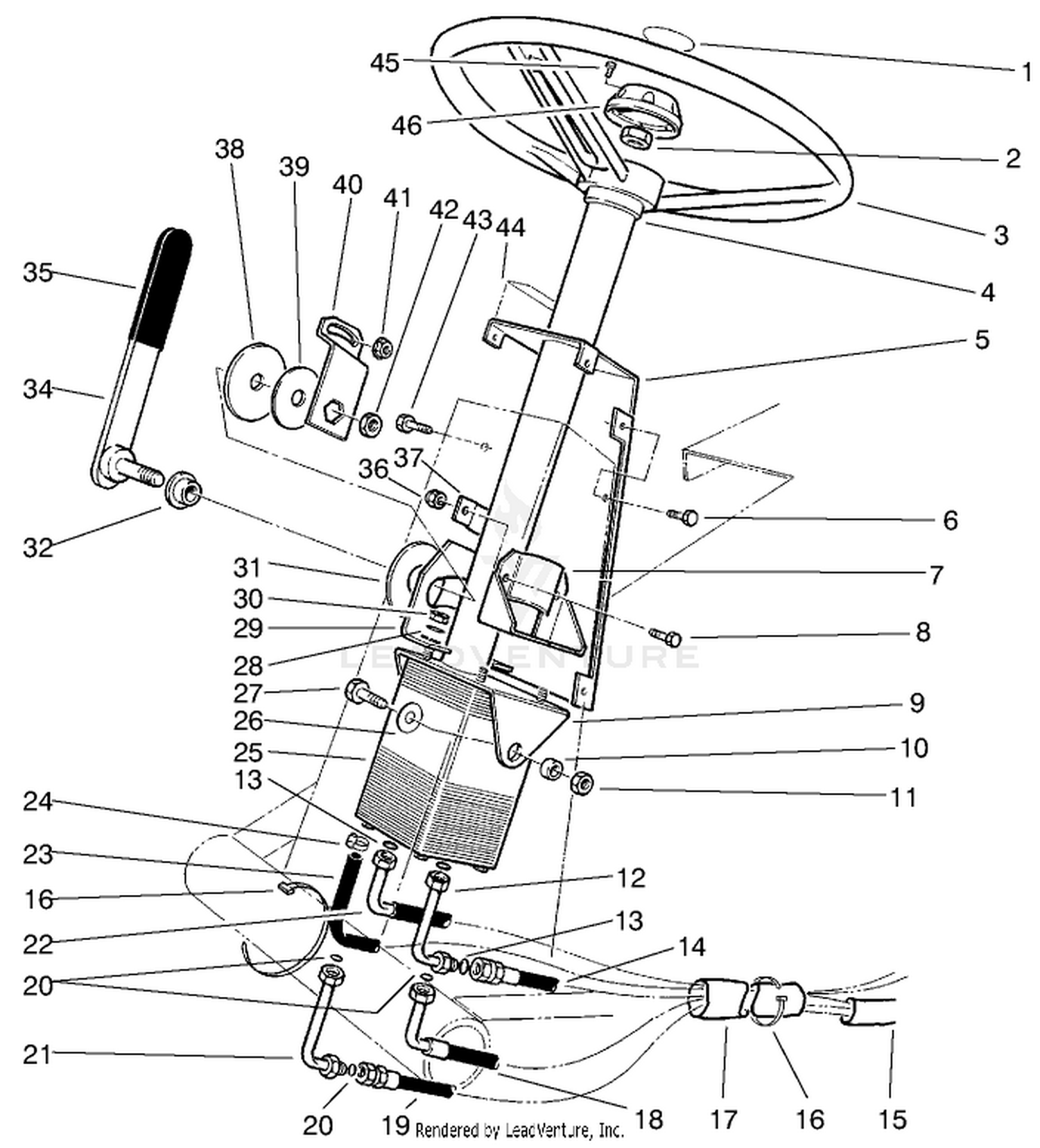 Power Steering Assembly