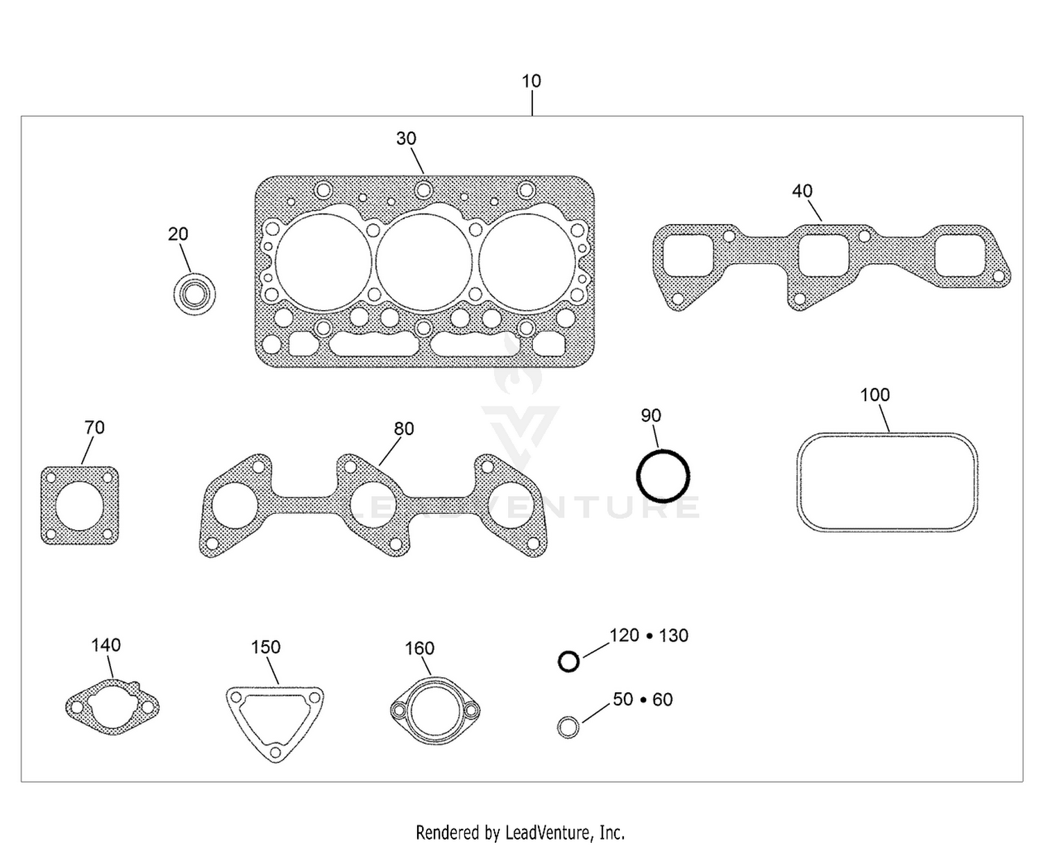 Upper Engine Gasket Kit