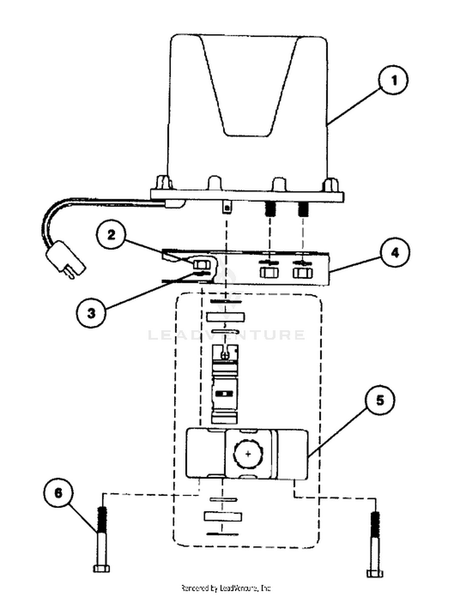 HYDRAULIC CONTROL VALVE 94-7124