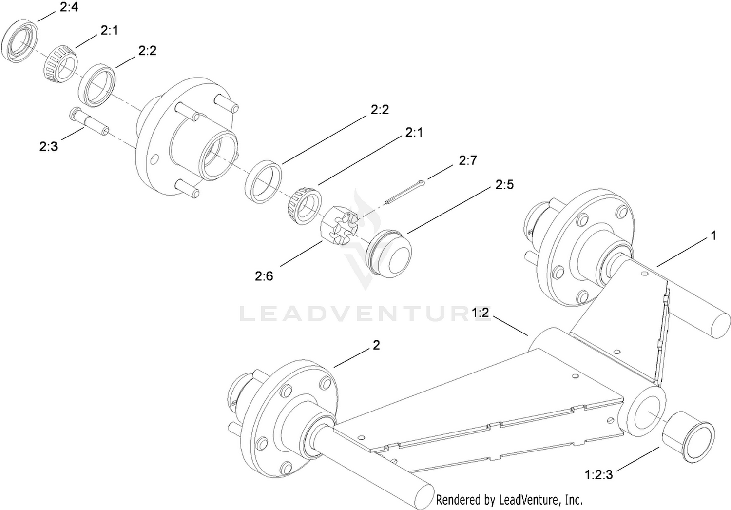 Bogie Assembly No. 112-1693