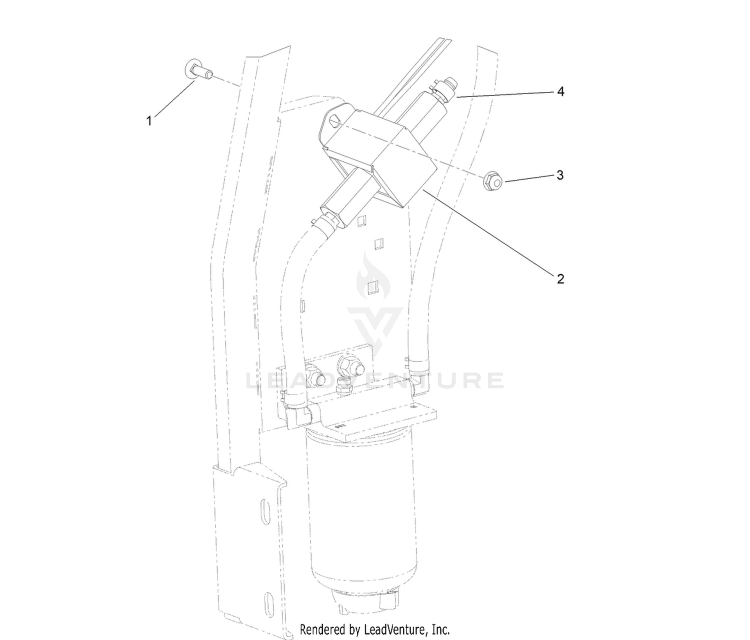 Fuel Pump Replacement Kit Assembly 144-4020  Groundsmaster 4000 Series