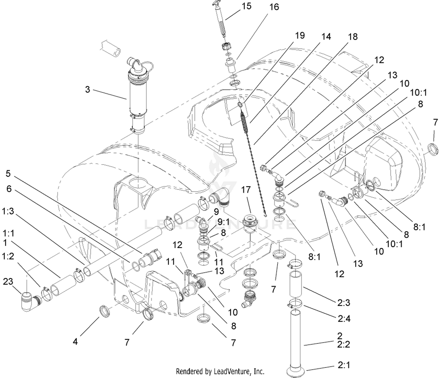 Sprayer Internal Component Assembly No. 2
