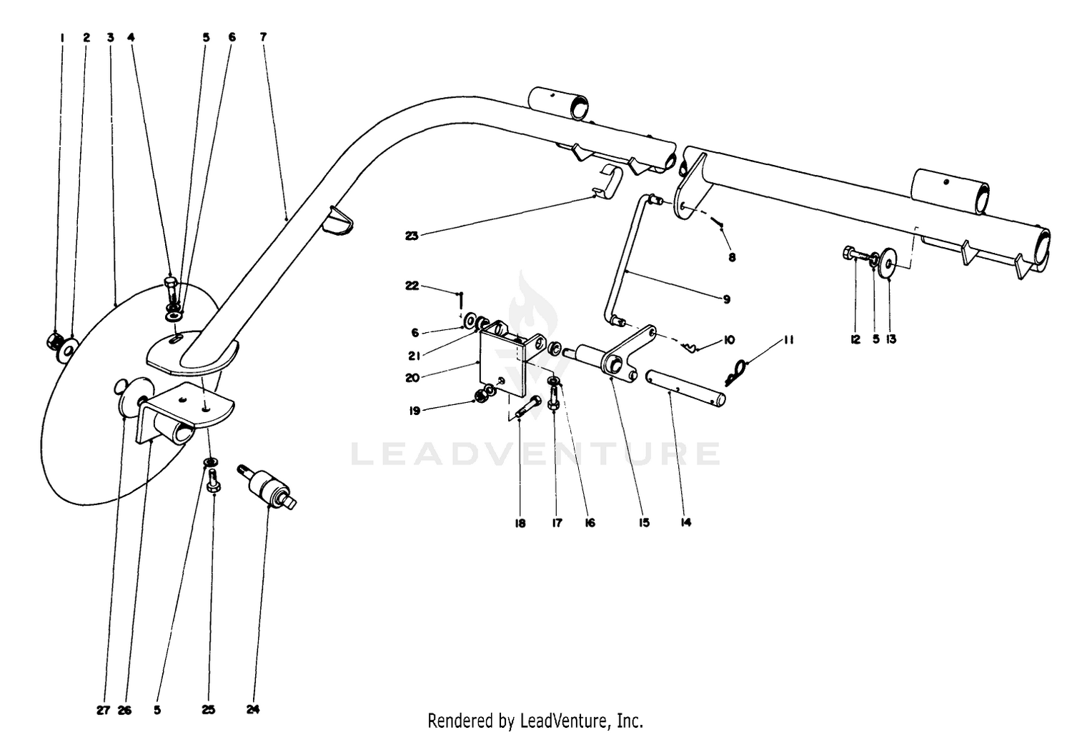 Edger Kit Model No. 08822 (optional)
