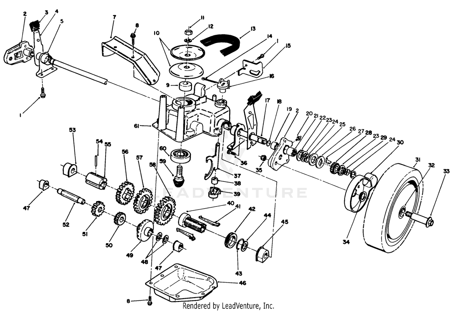 Gear Case Assembly