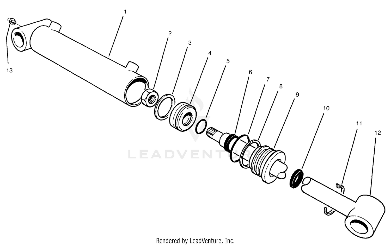 Hydraulic Cylinder No. 83-7490