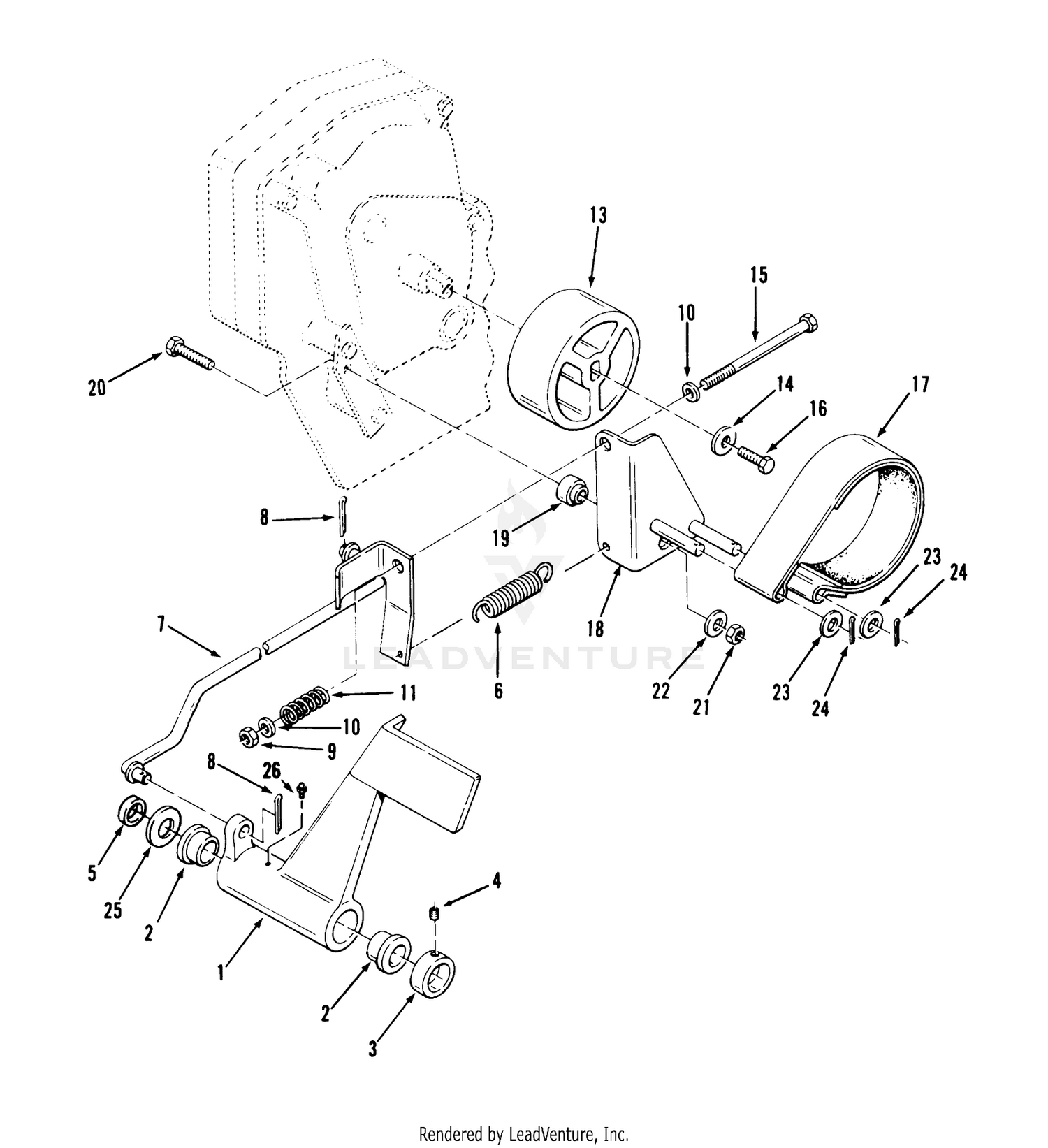 Clutch, Brake And Speed Control Linkage