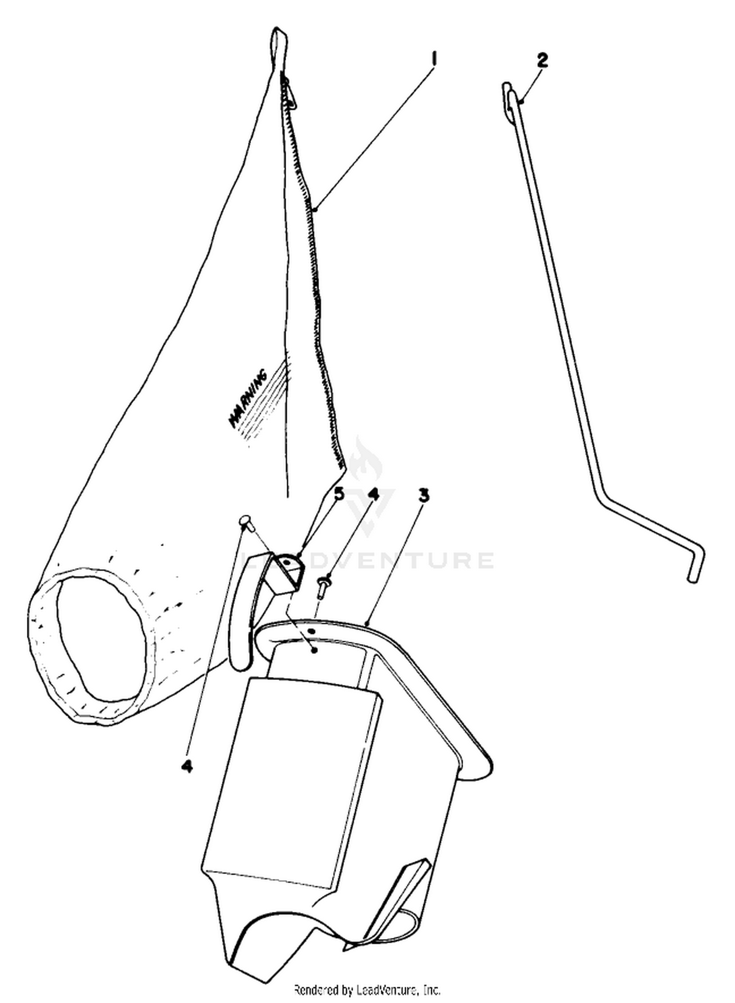 Grass Bag Kit No. 27-7820 (optional)