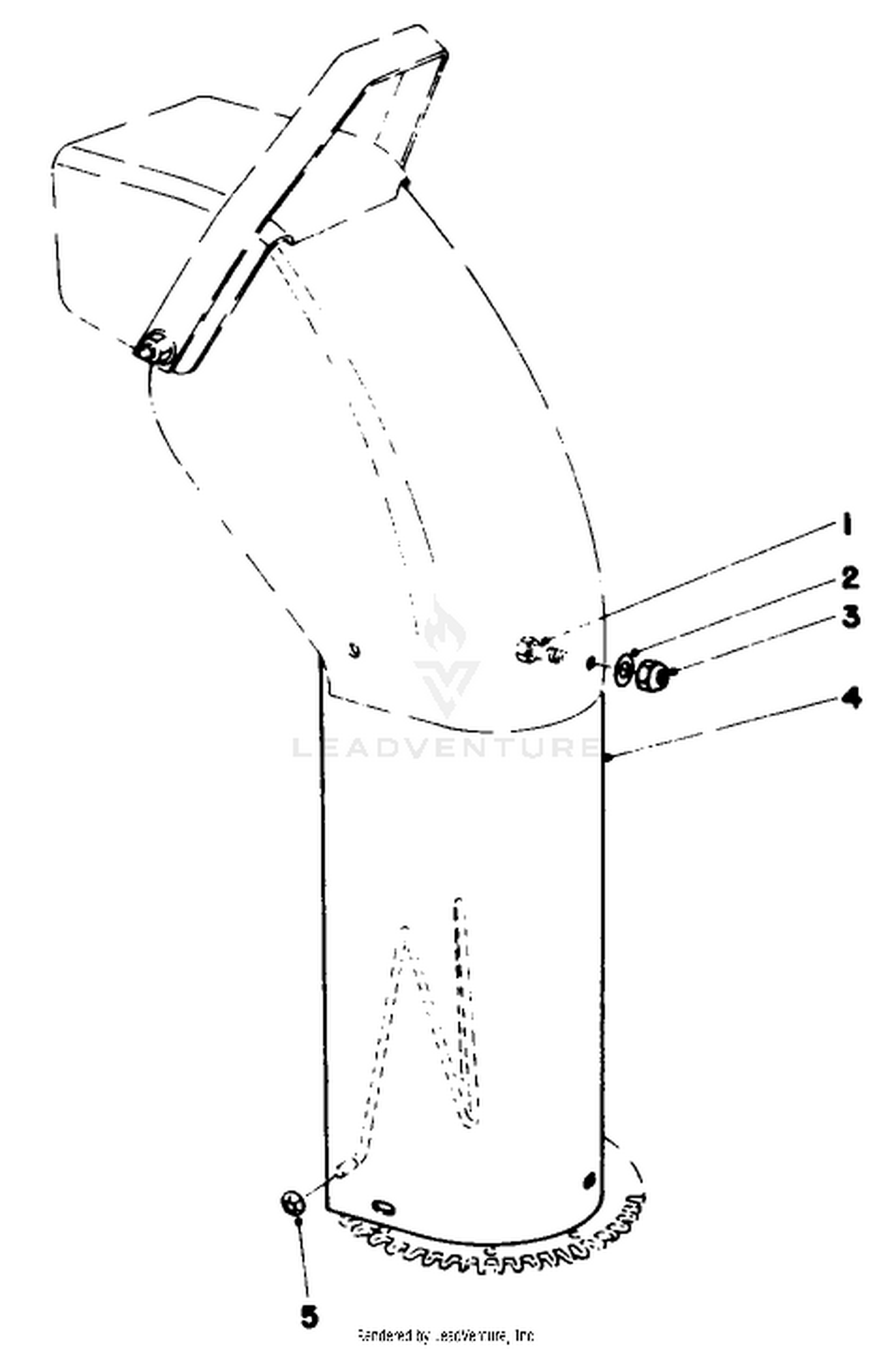 Chute Extension Kit 26-1100