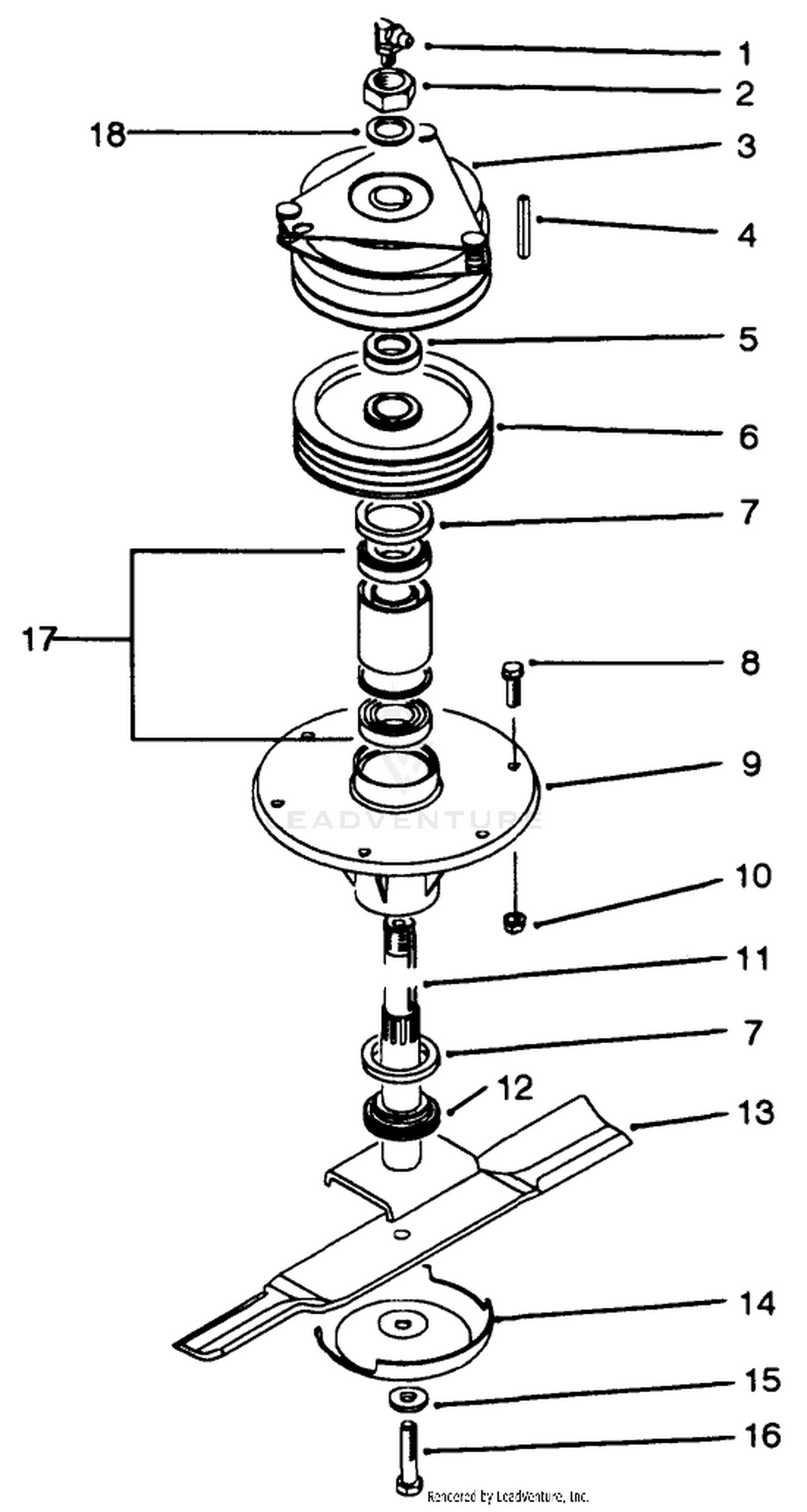 Spindle Assembly (clutch)
