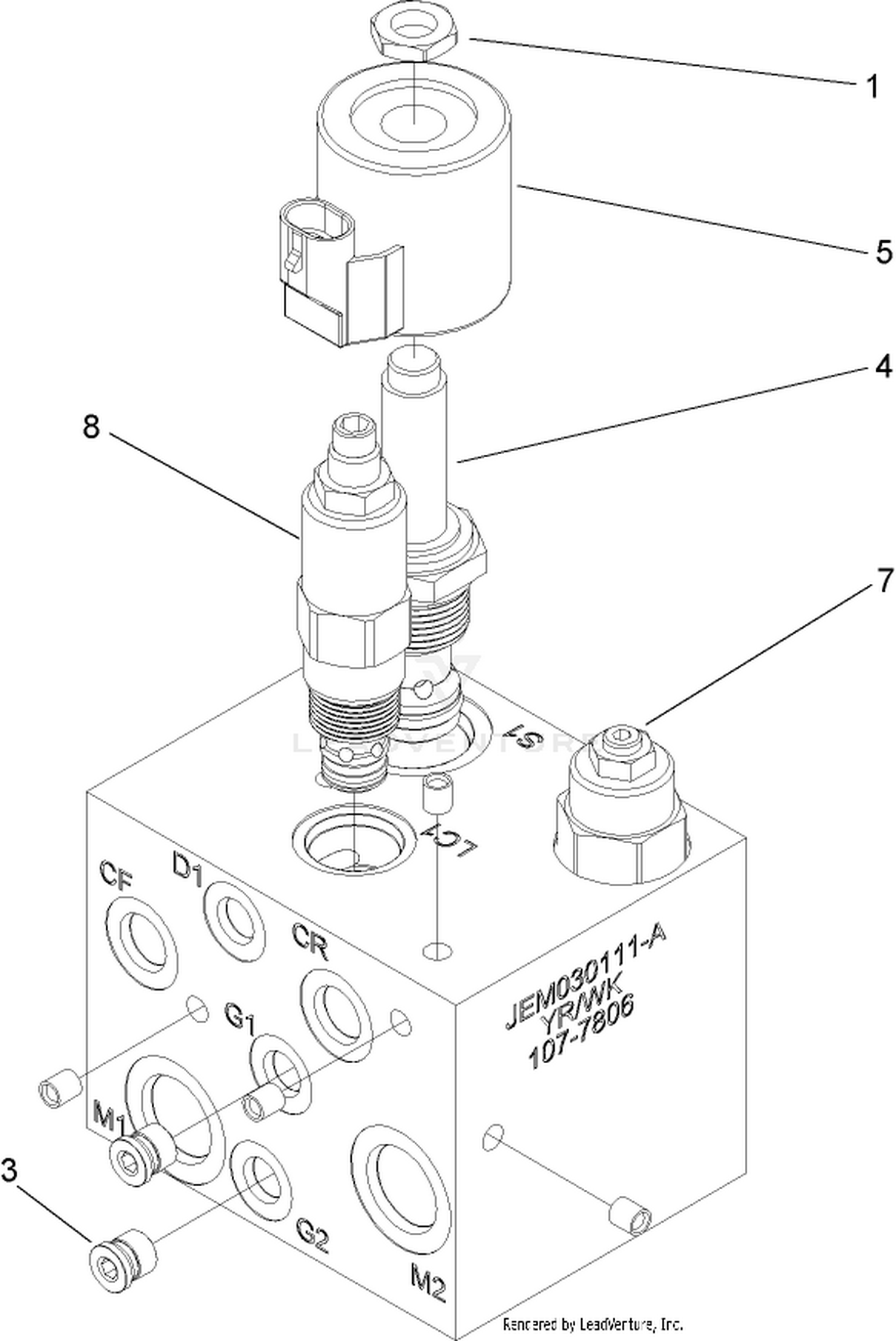 Manifold Block Assembly No. 107-7806