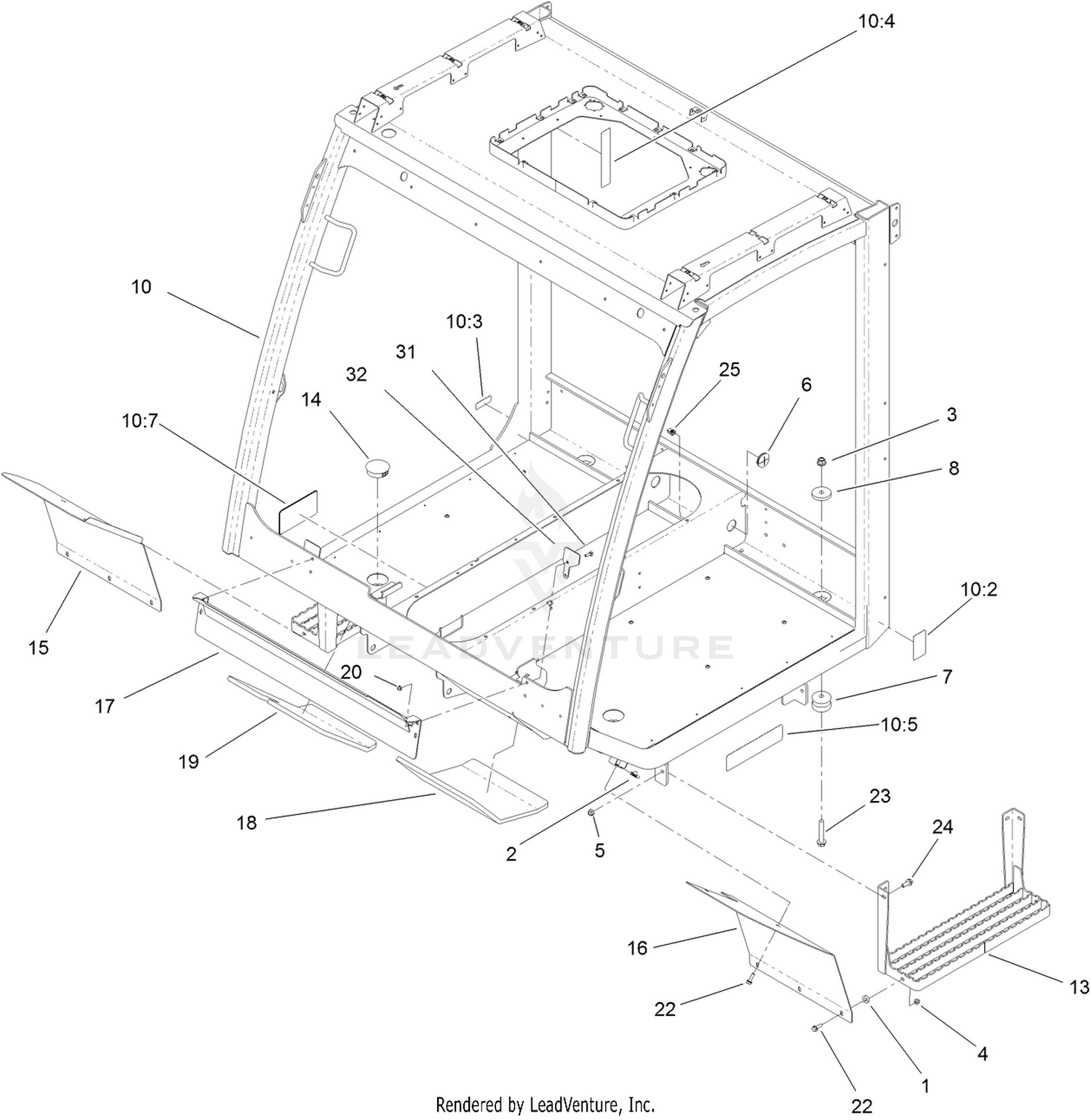 Operator Platform Assembly