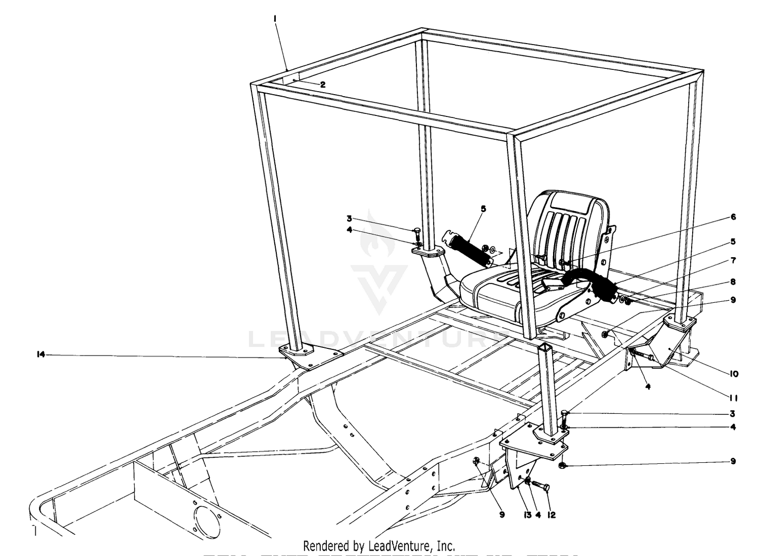 Roll Over Protection Kit No. 77021