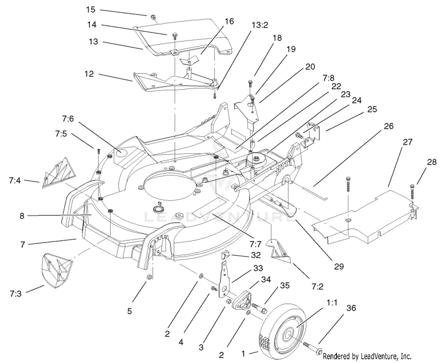 Housing And Wheel Assembly
