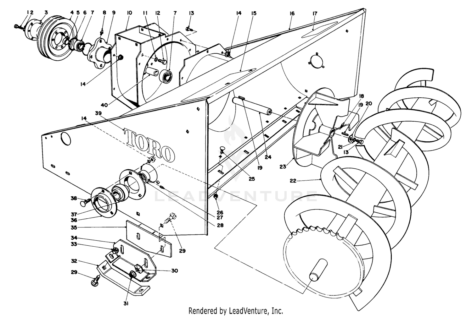 48" Snowthrower Model No. 30570 (optional)