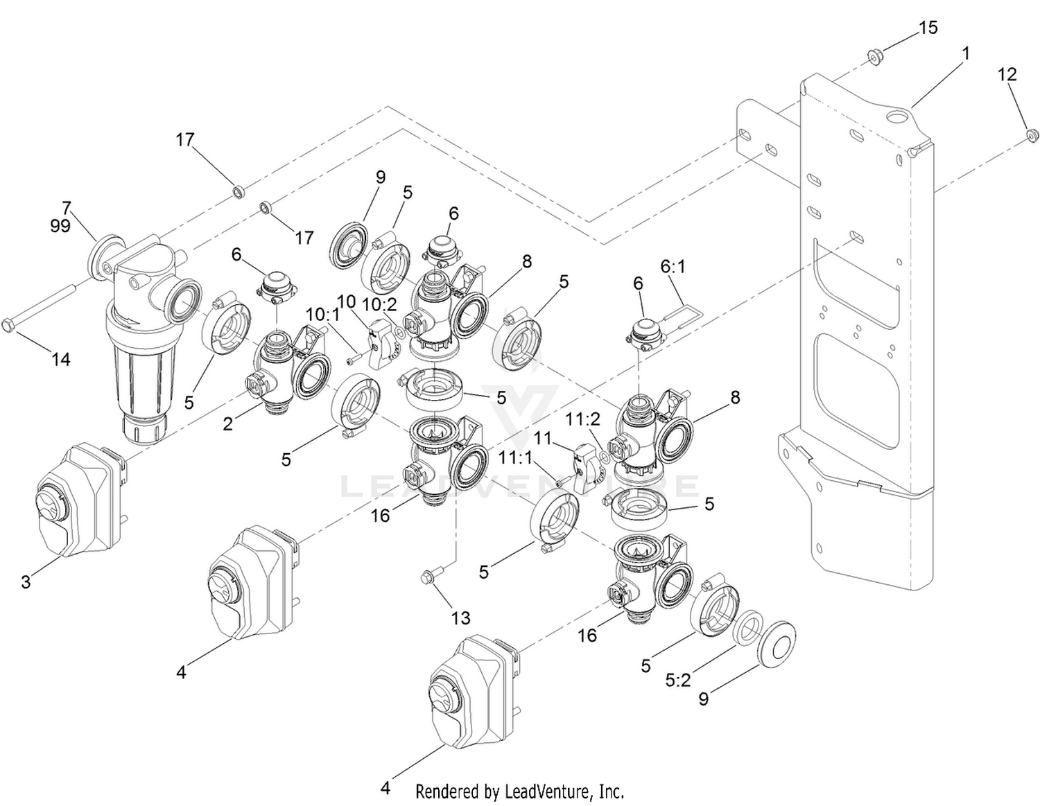 Agitation Valve Assembly
