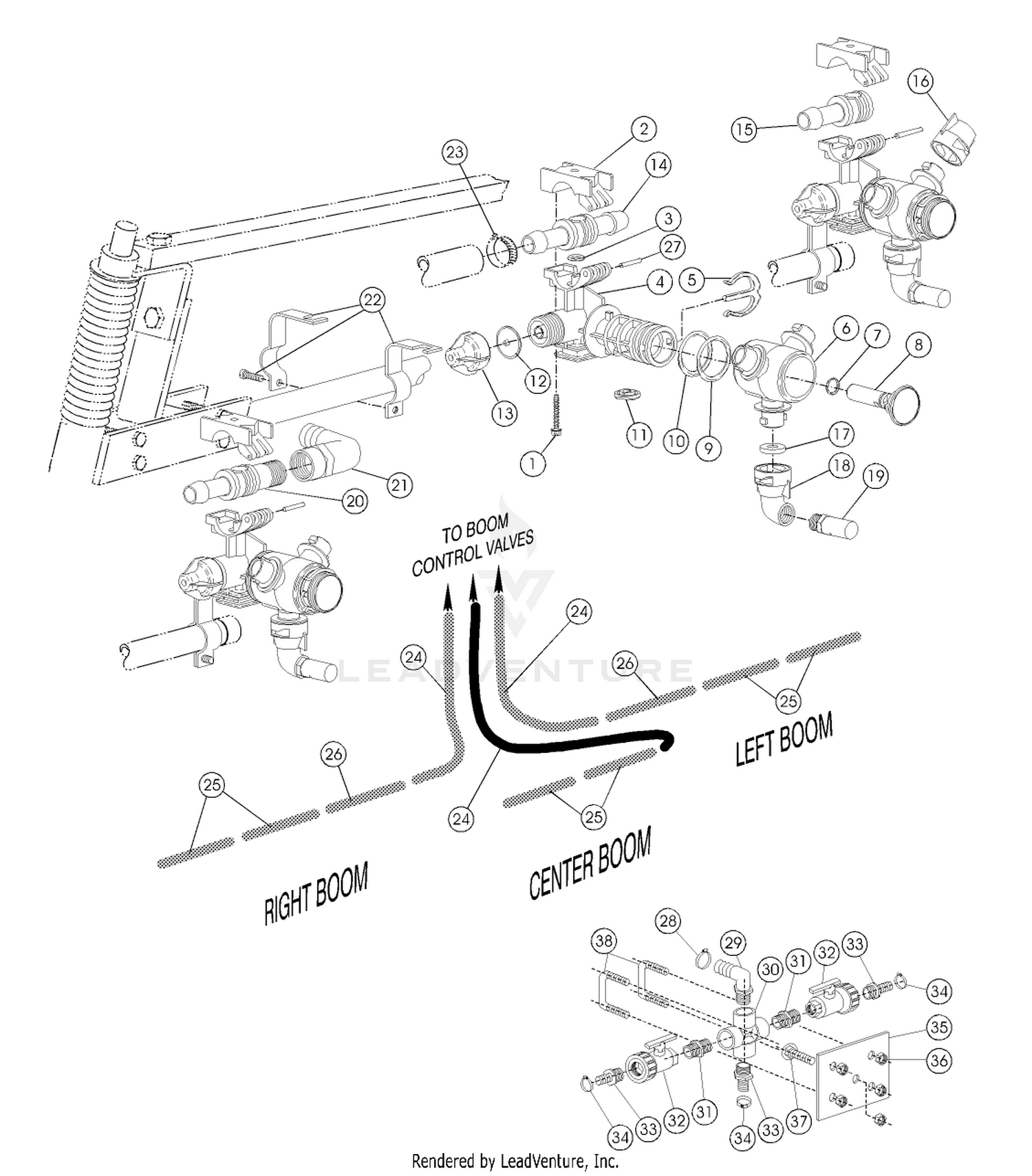 TURRET BODIES  BOOM HOSES