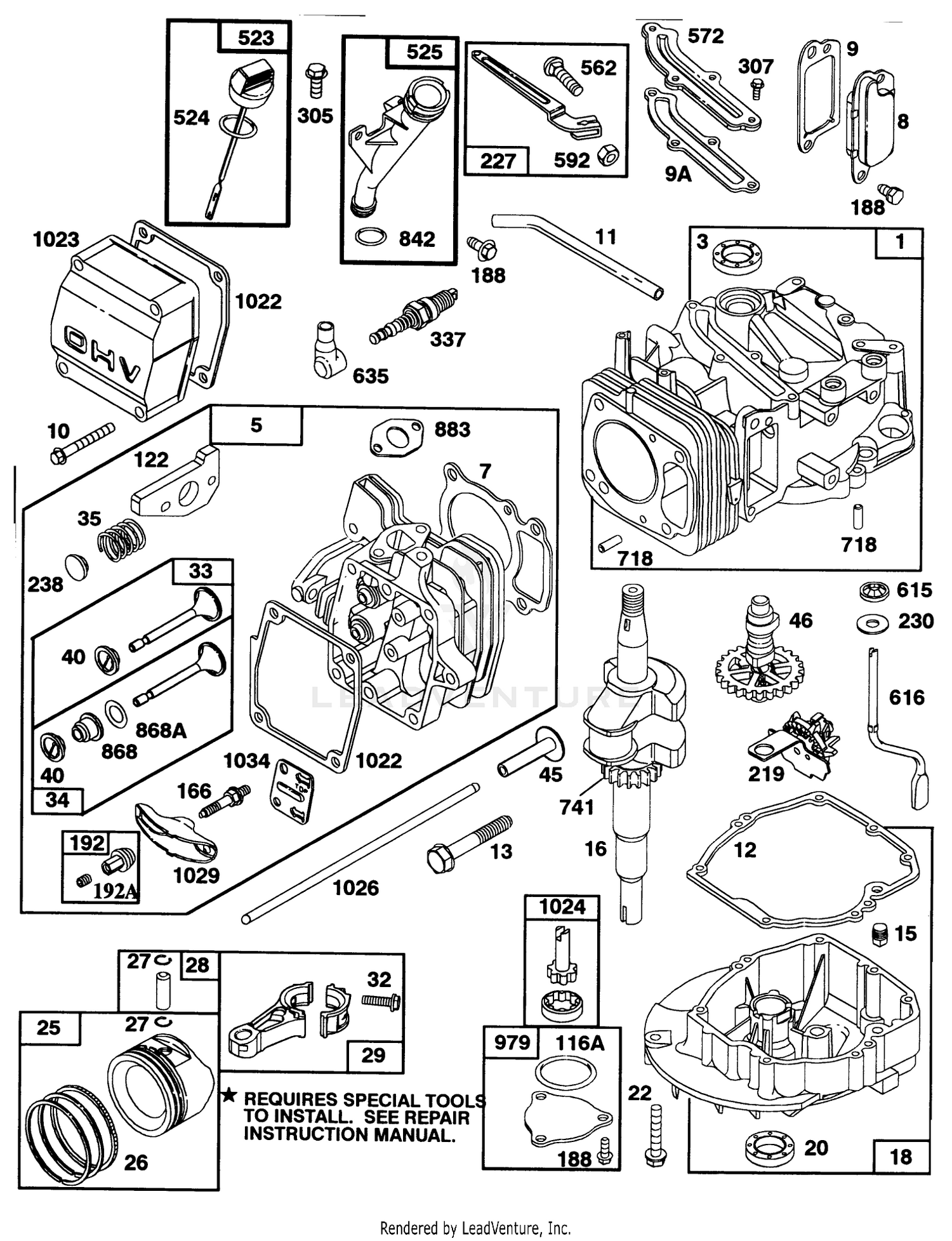 Engine Gts-150 77-8990