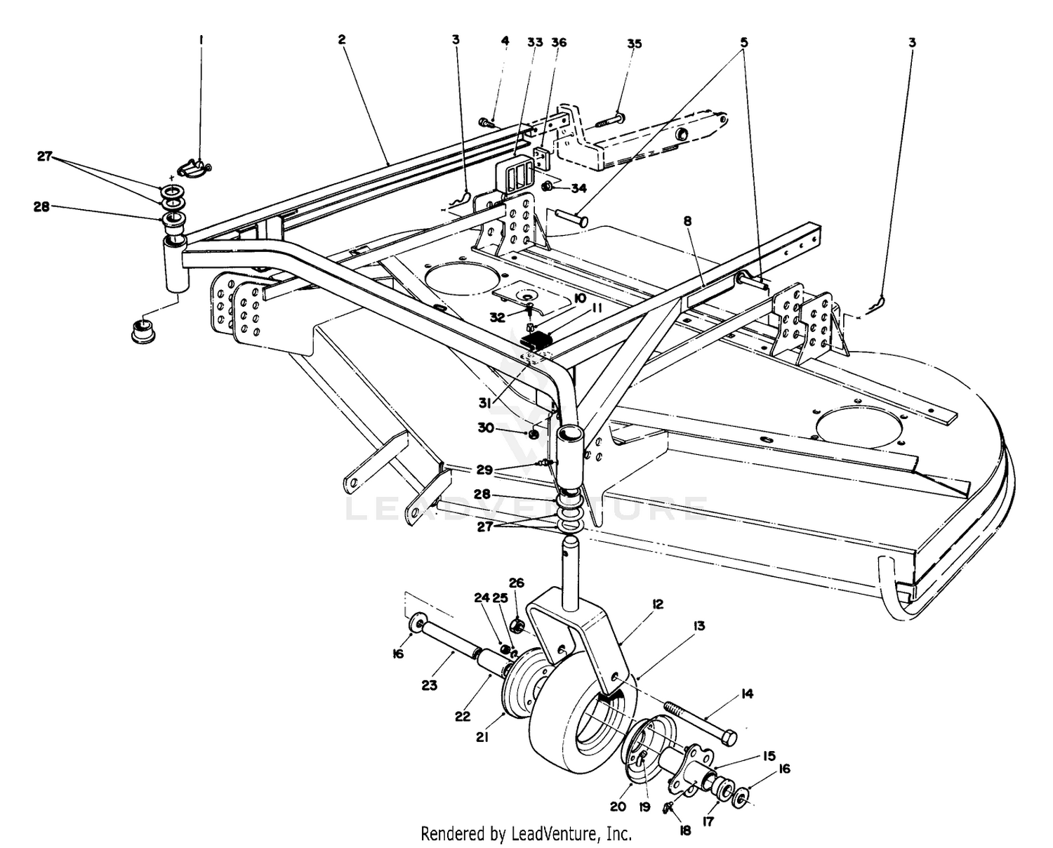 52" Cutting Unit Model No. 30568 (continued) 2