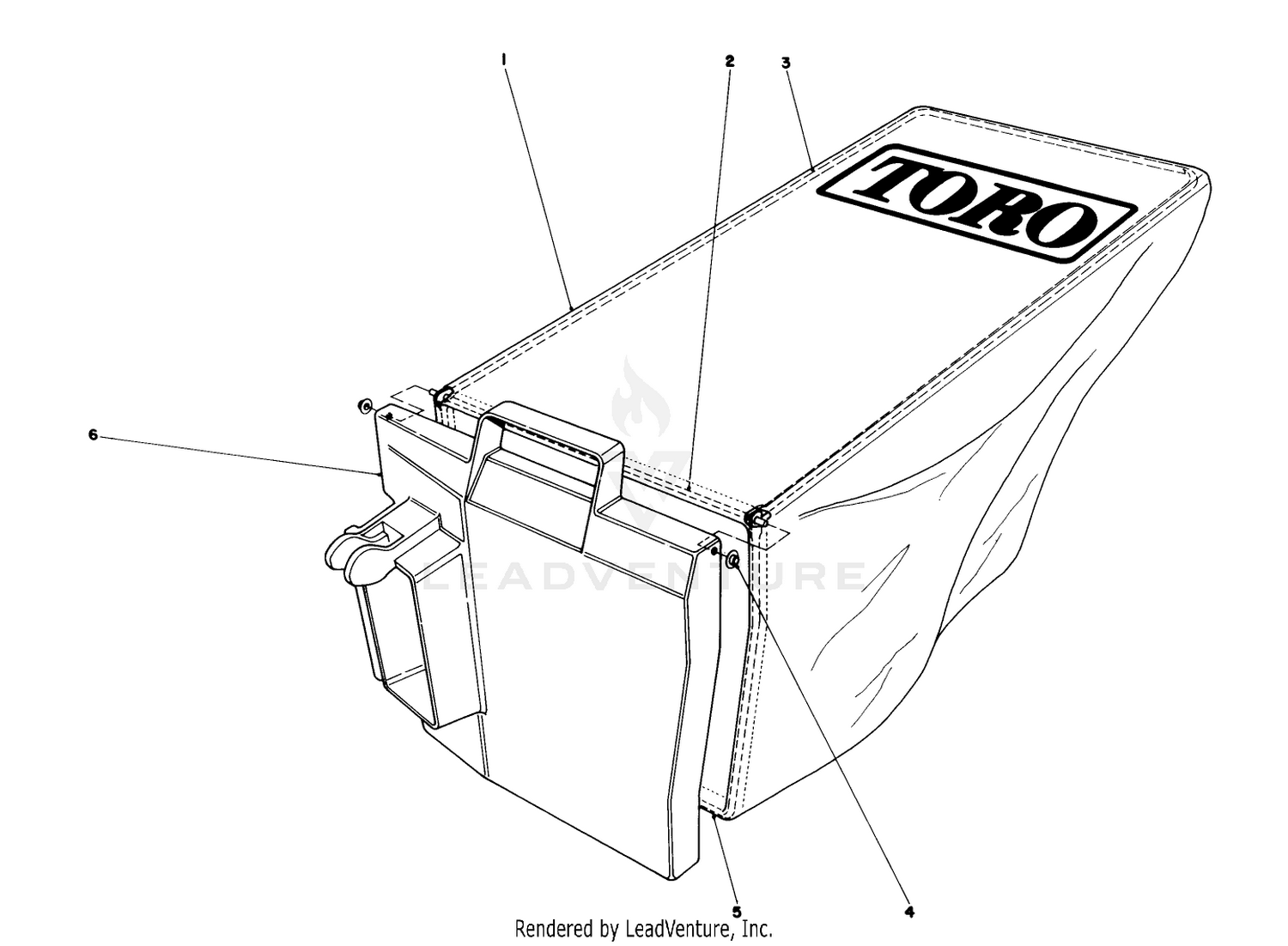 Grass Bag Assembly No. 33-2996