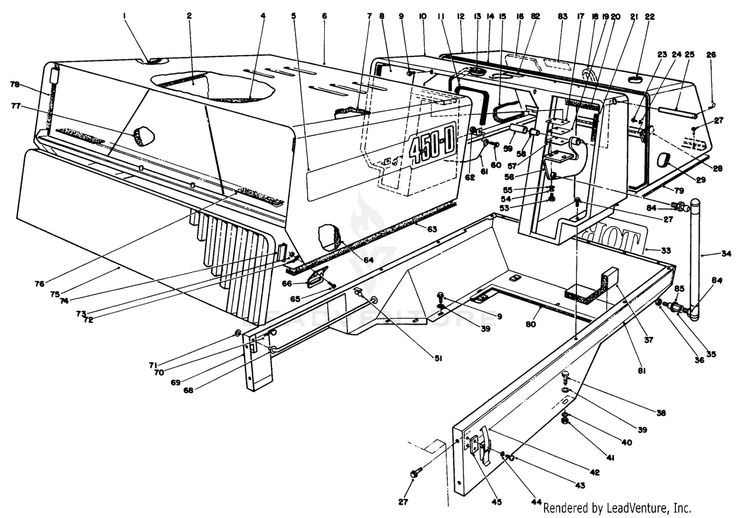 Front  Rear Canopy Assembly