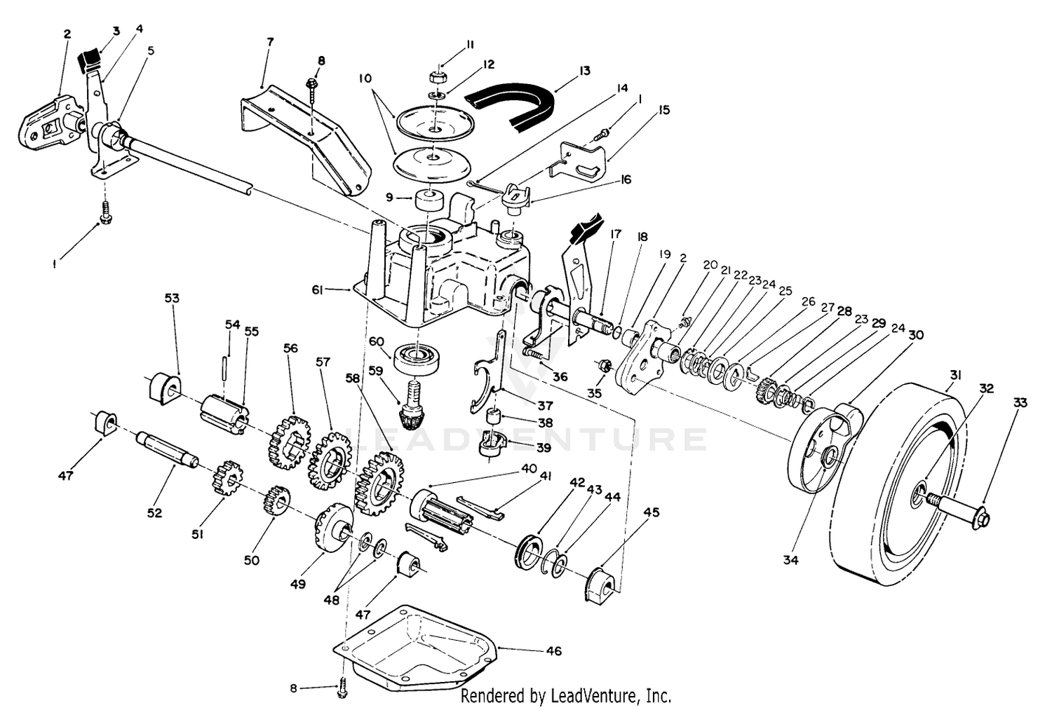 Gear Case Assembly