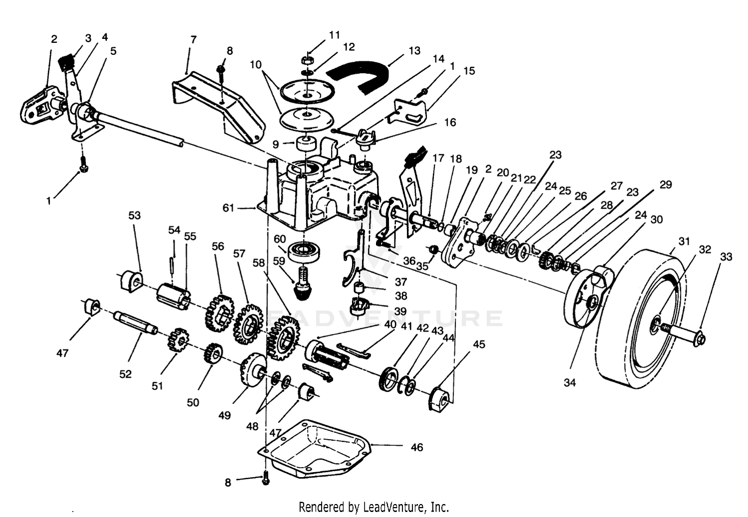 Gear Case Assembly