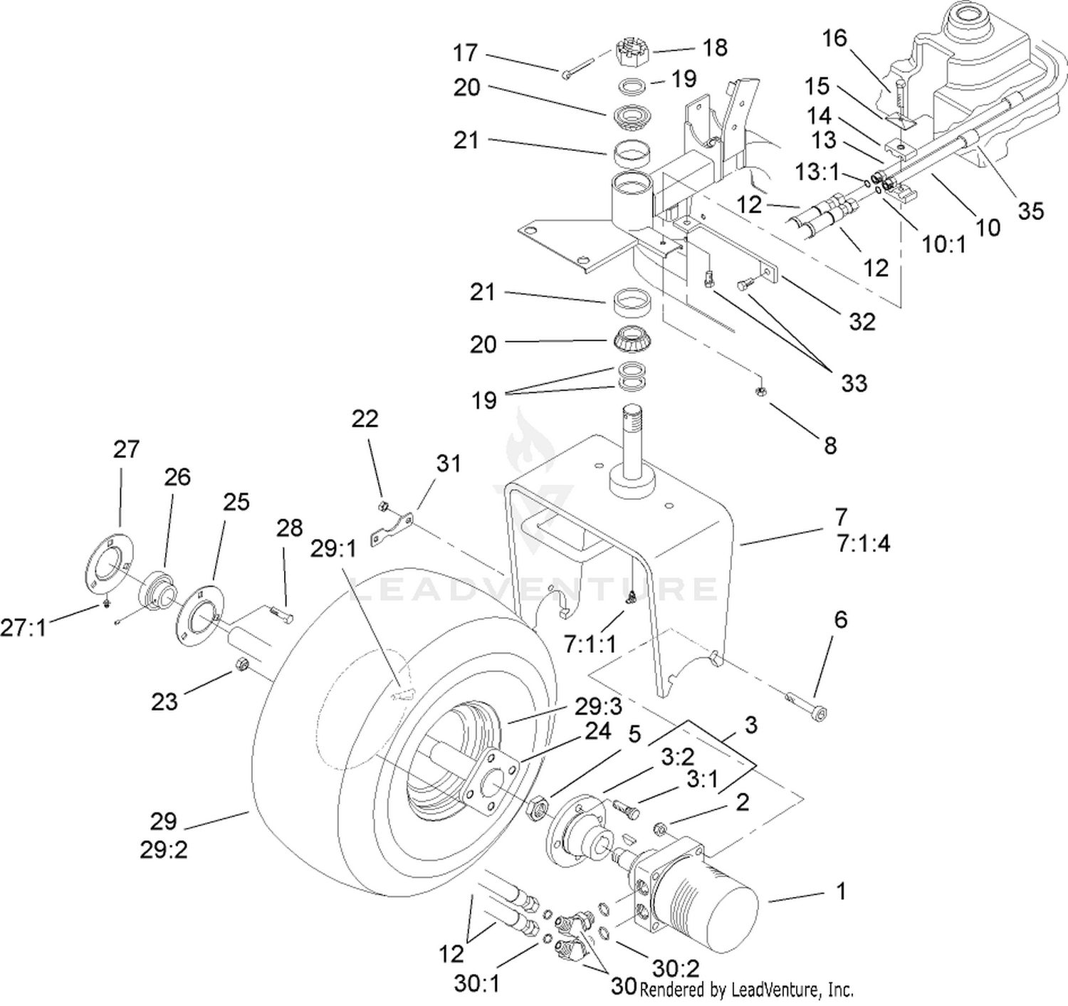 Front Wheel Assembly