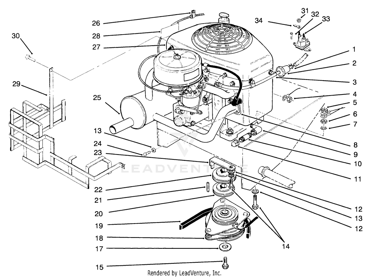 Engine And Clutch