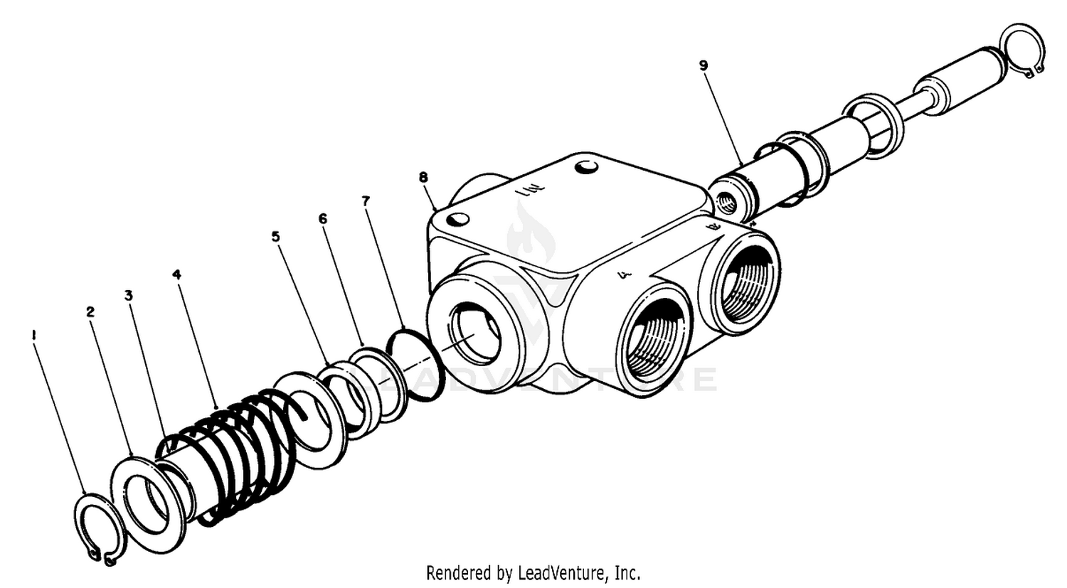 Reel Shut-Off Valve No. 58-5460