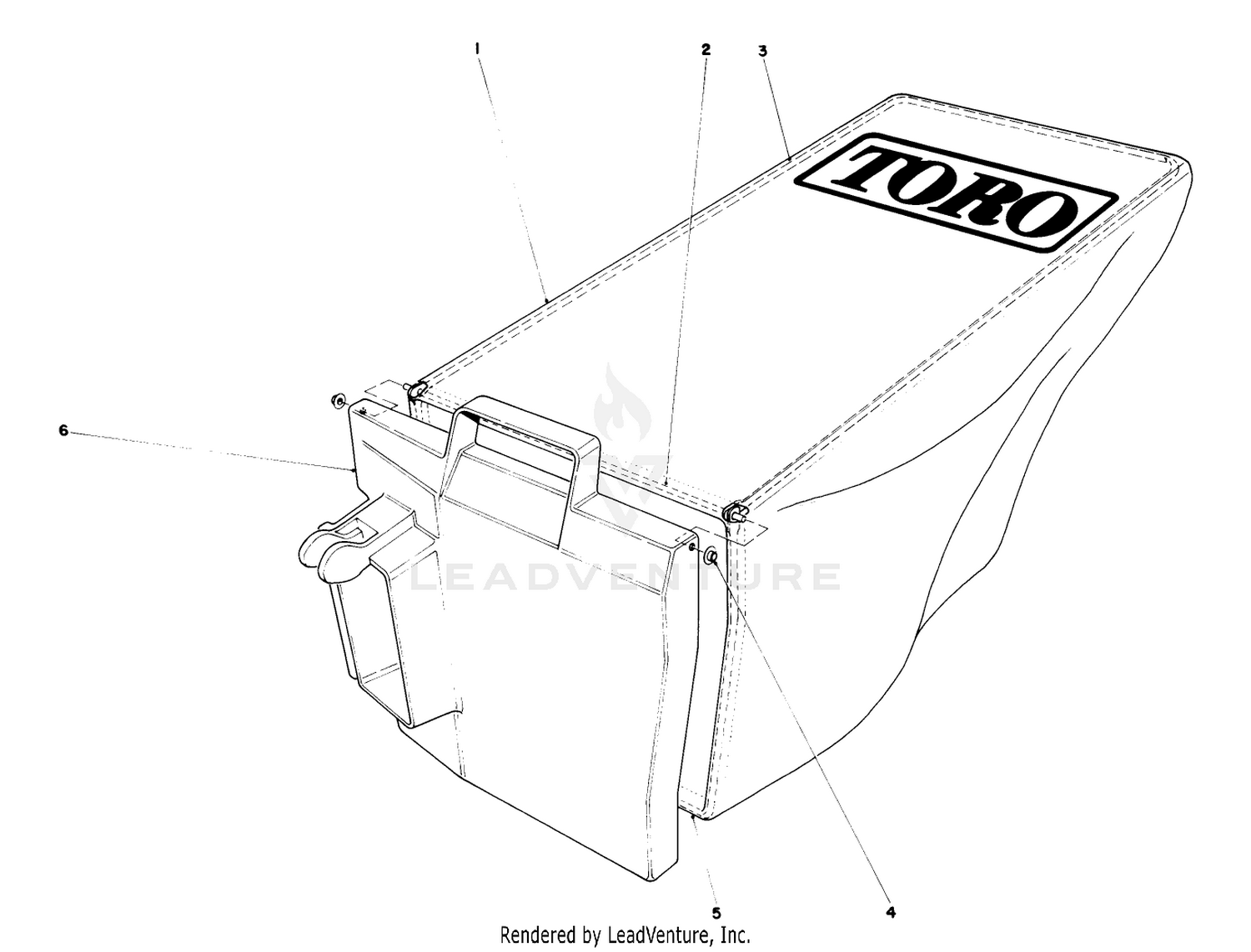 Grass Bag Assembly No. 33-2996
