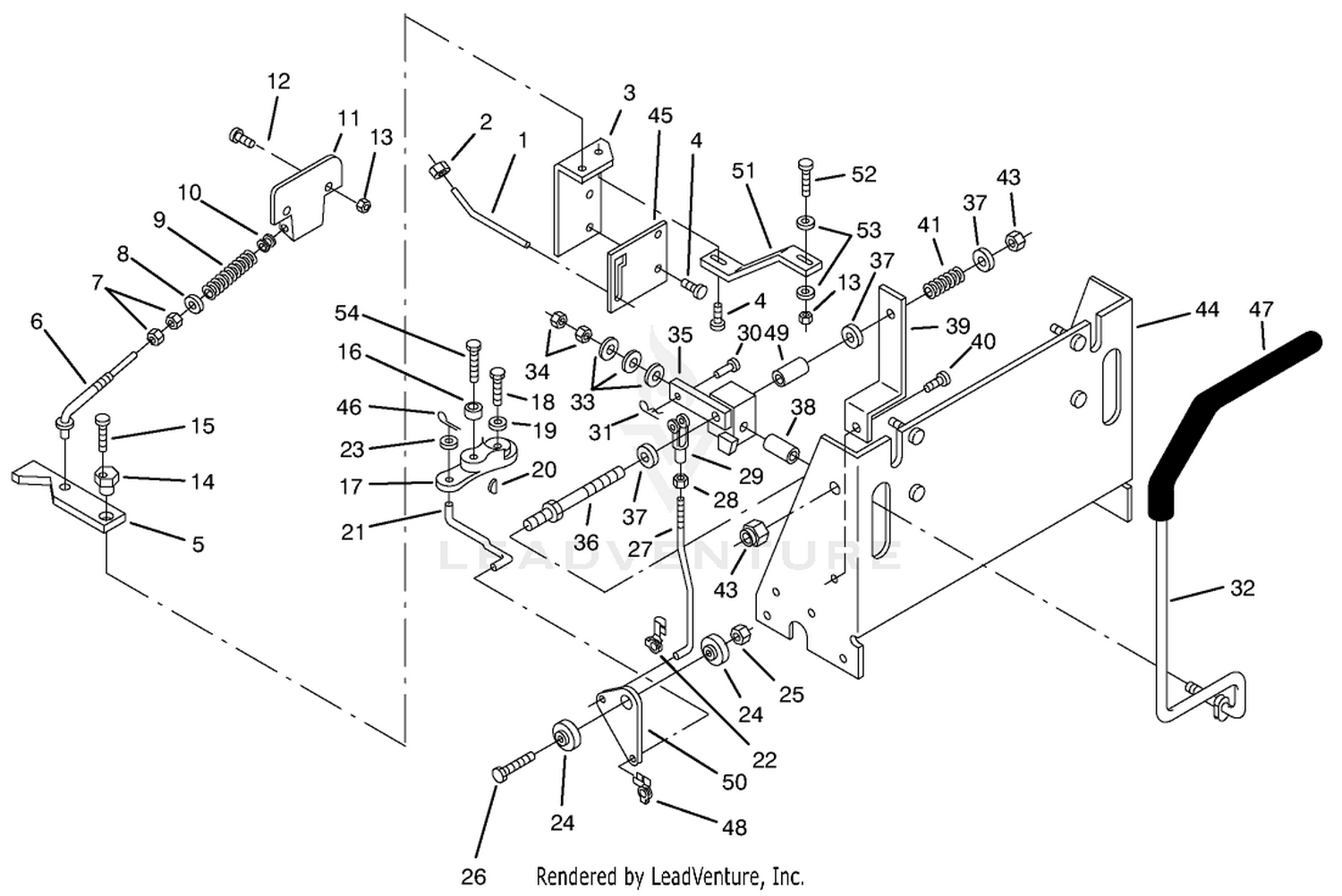 Transmission Controls Assembly