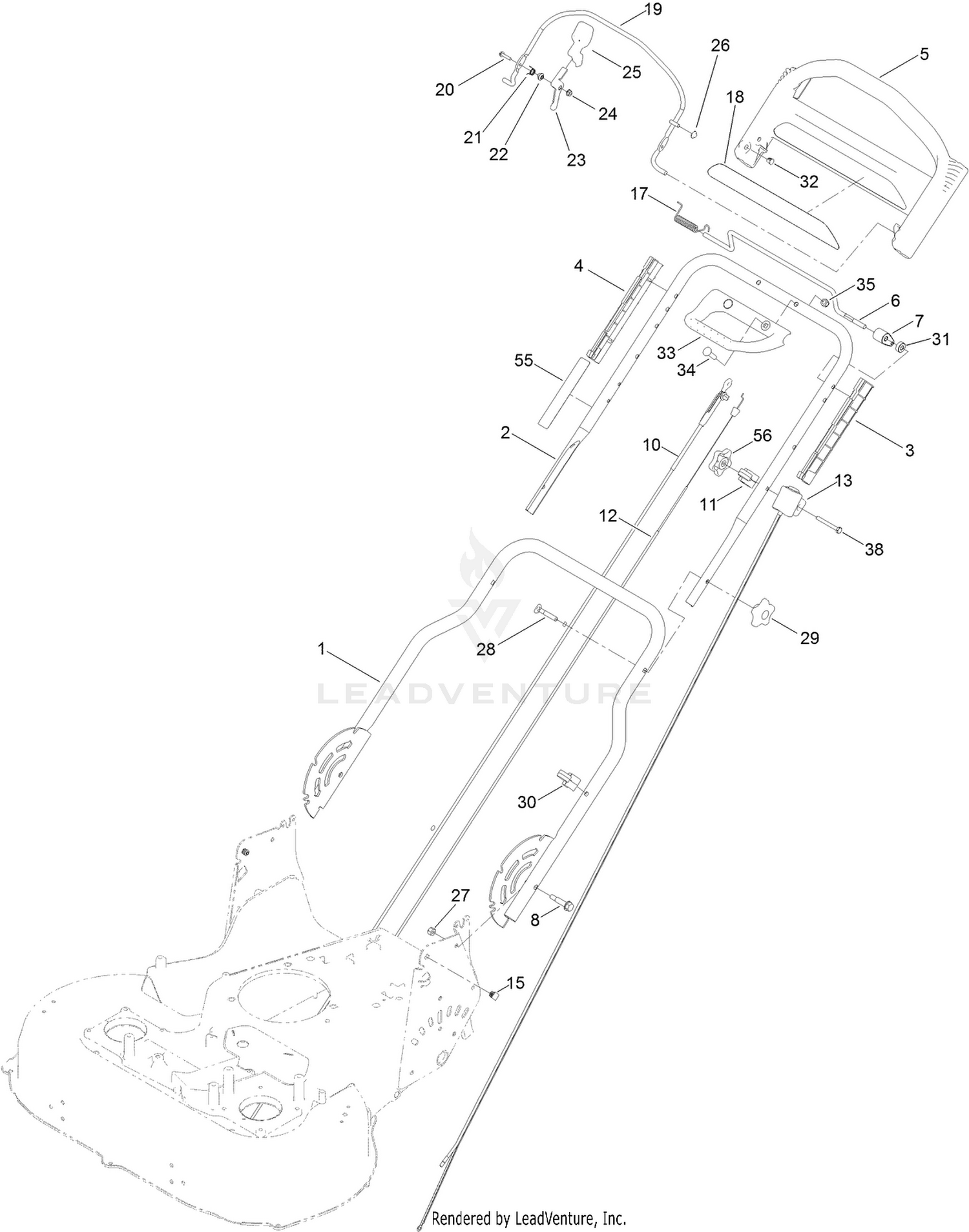 Handle and Electrical Assembly
