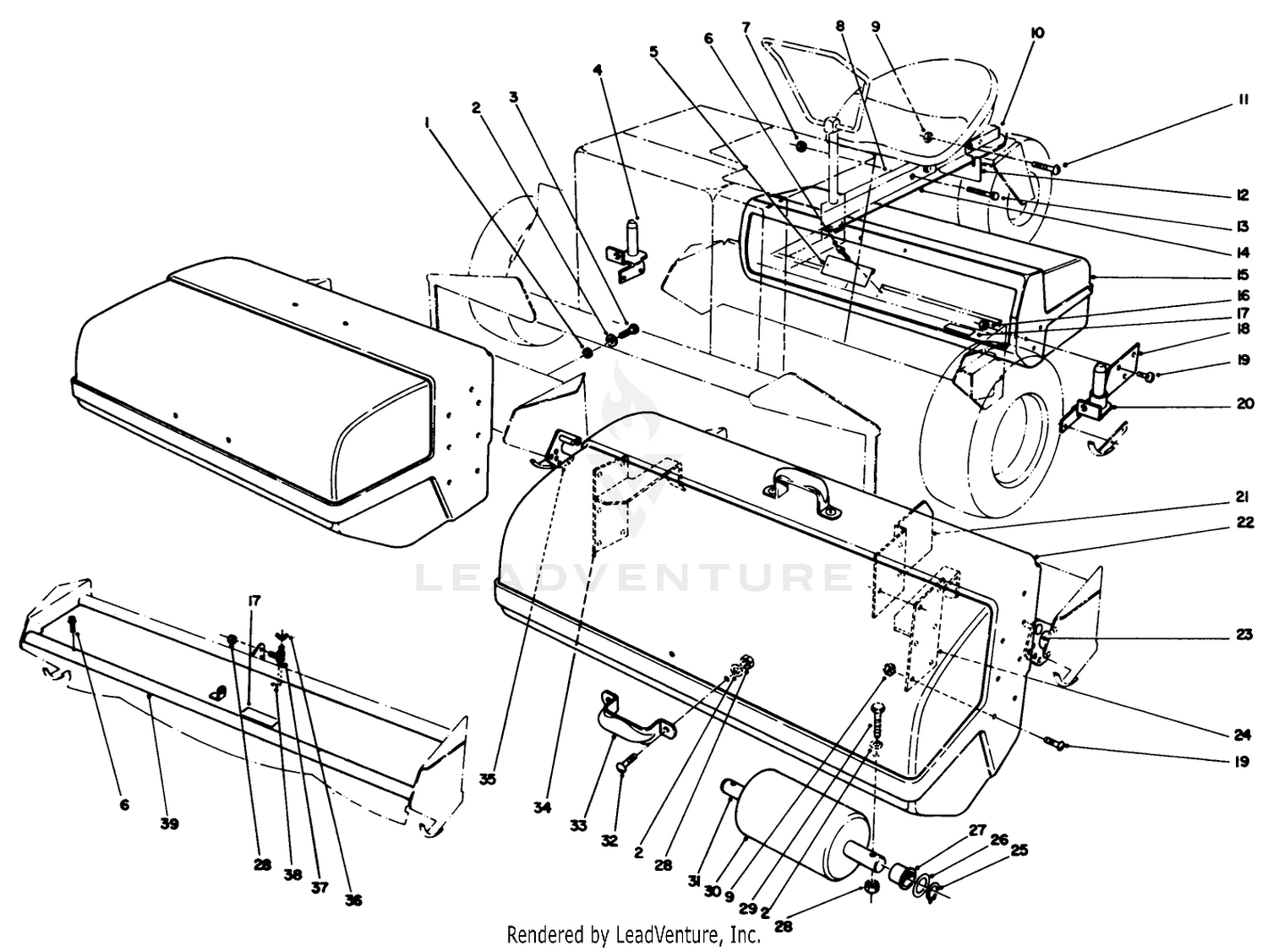 Basket Kit Part No. 4-7479 (optional)
