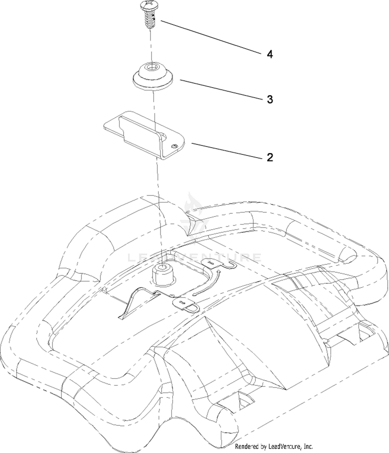 Discharge Door Assembly No. 107-3717