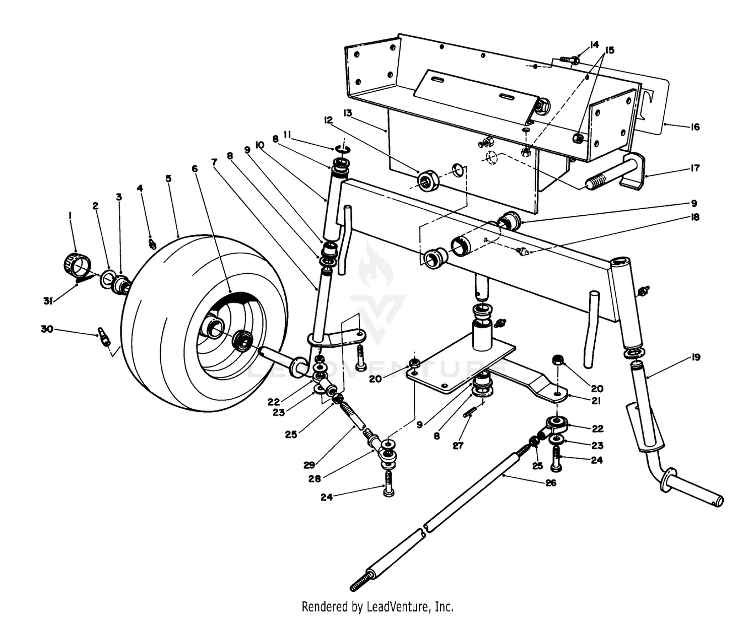 Front Axle Assembly