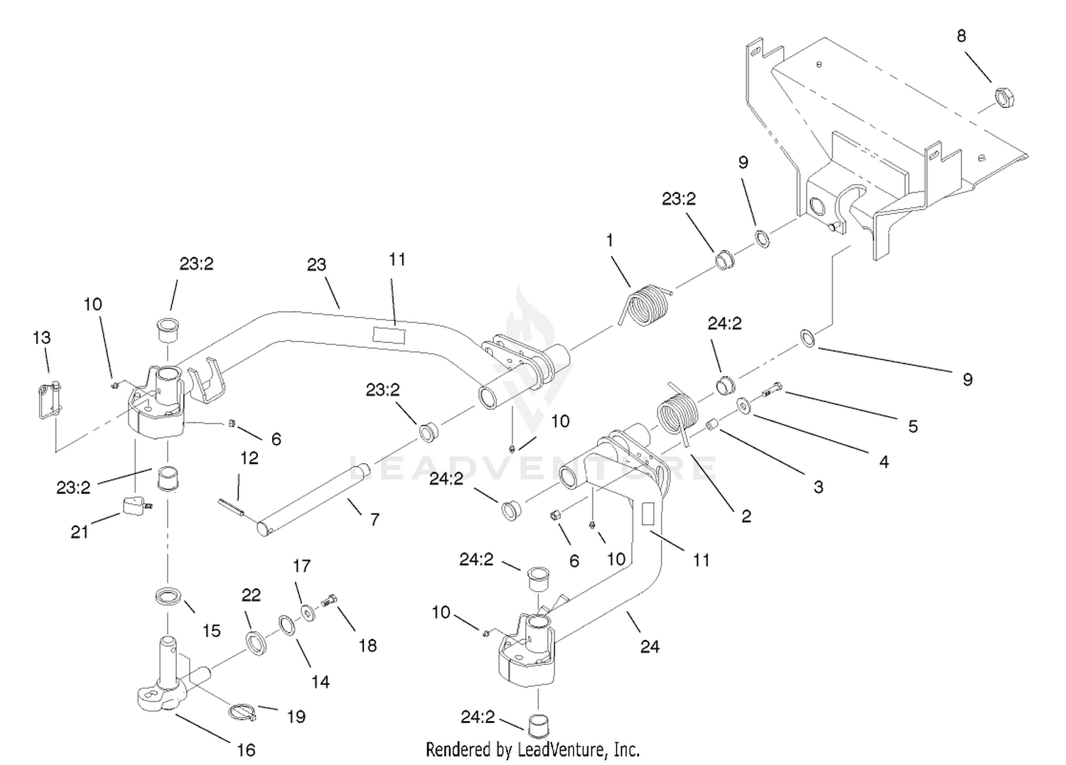 Rear Lift Arm Assembly