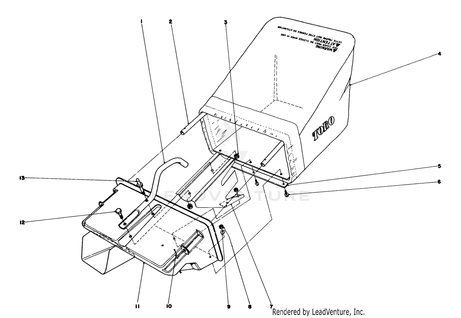 Grass Catcher Assembly (model No. 16930  16940)