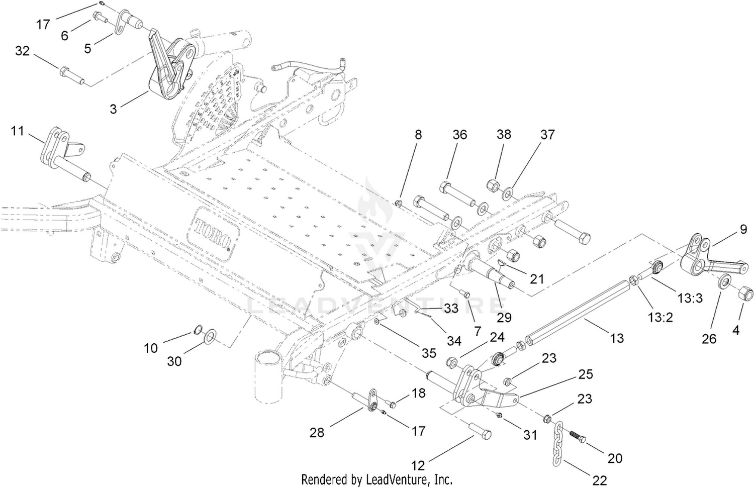 Deck Linkage Assembly