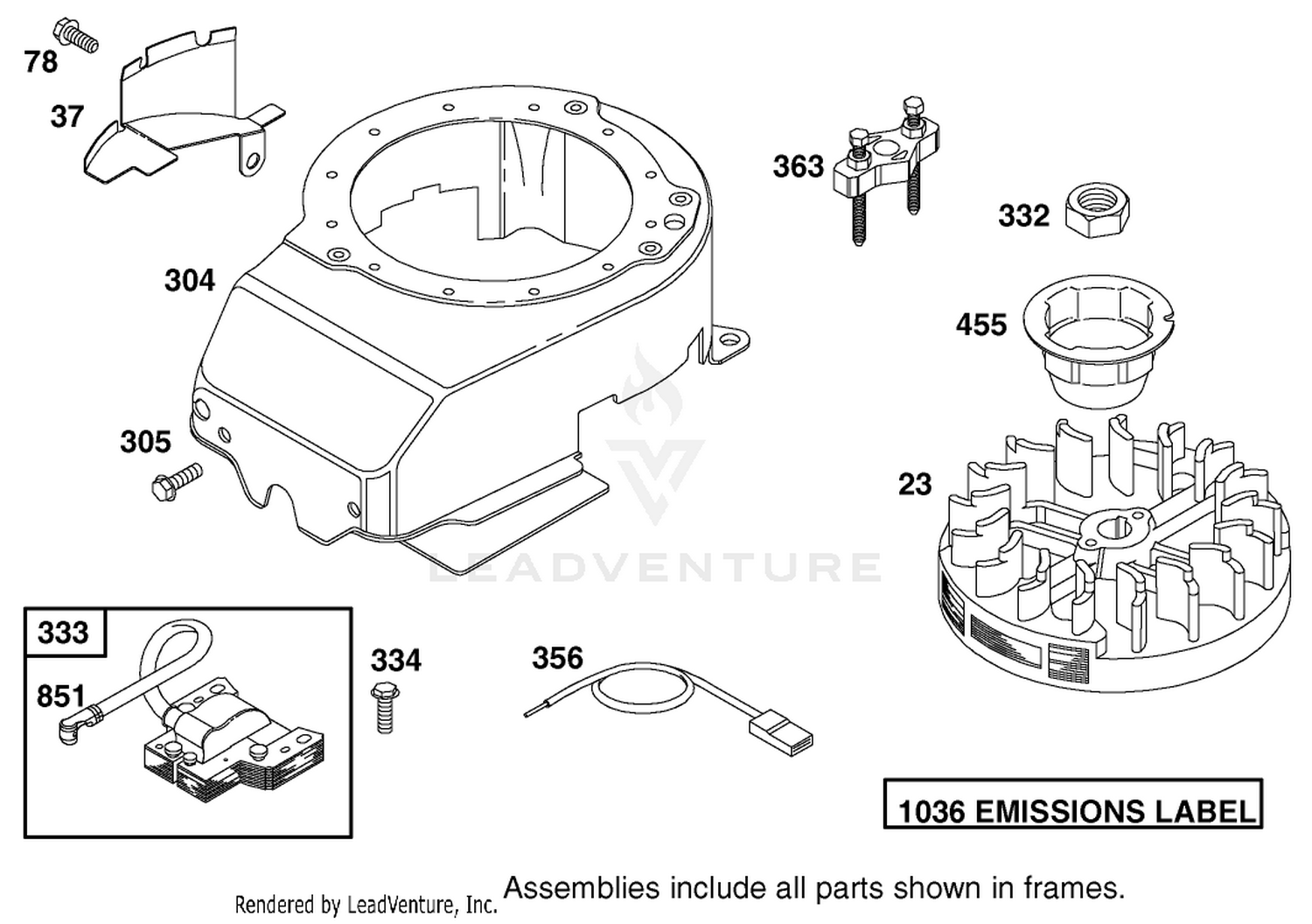 Engine Briggs  Stratton Model 12f802-1769-B1 7