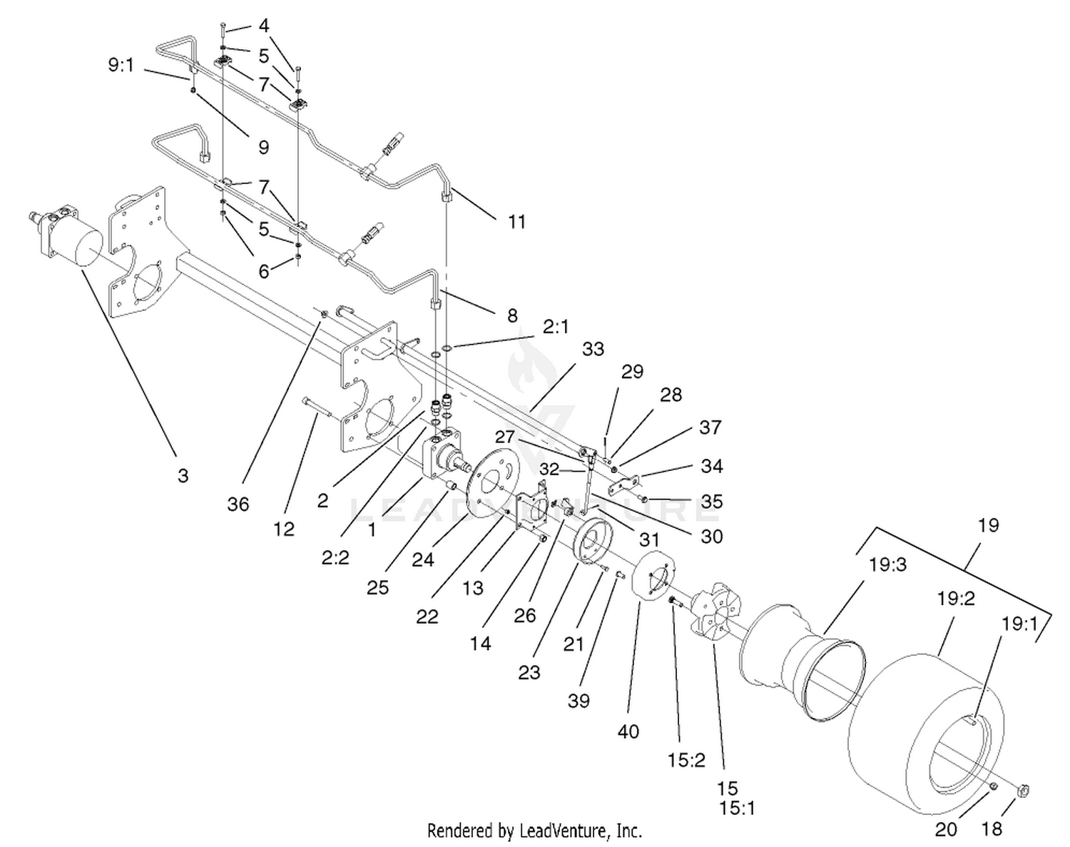 Front Wheel and Brake Assembly