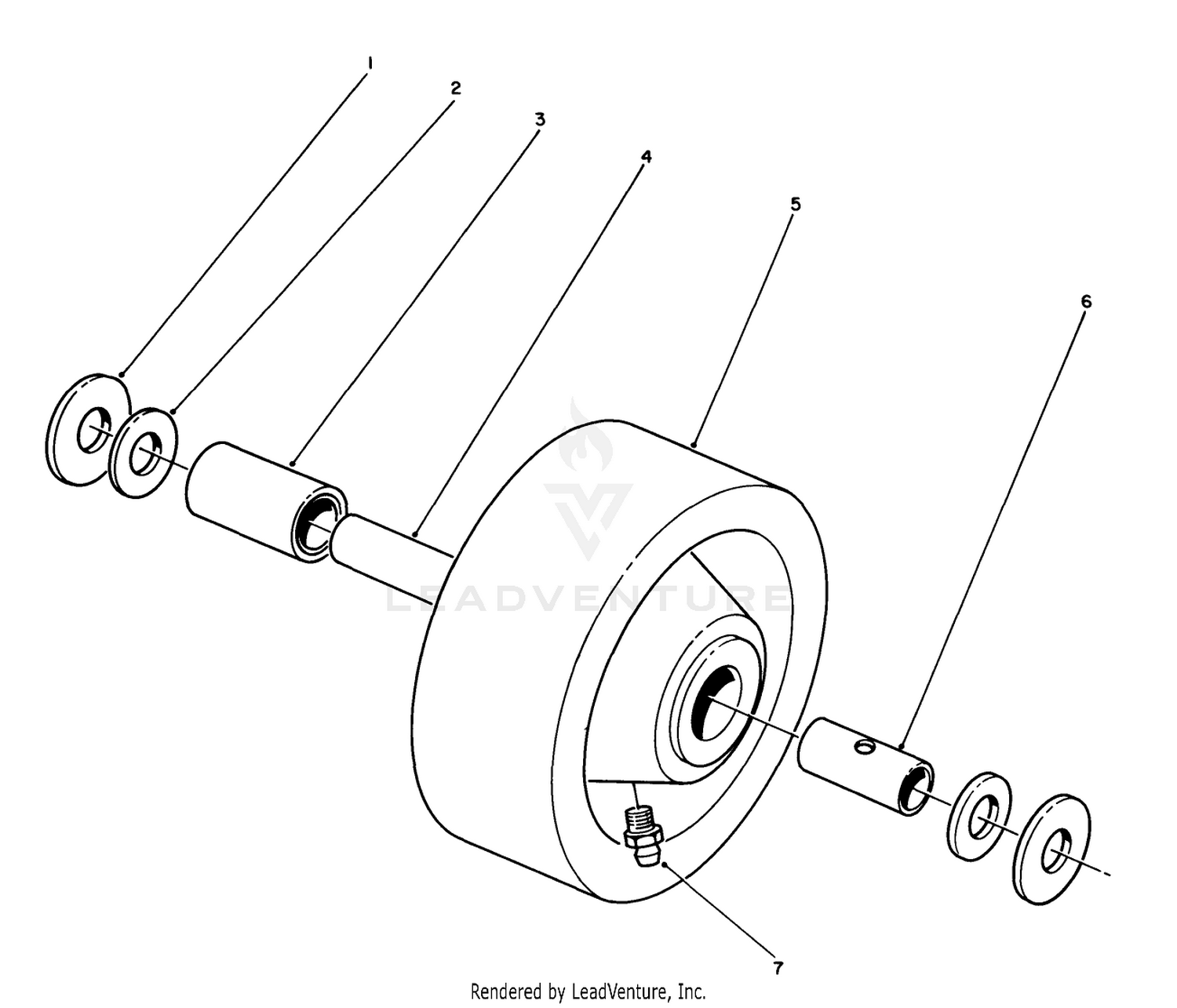 Phenolic Wheel Assembly No. 27-1050 (optional)