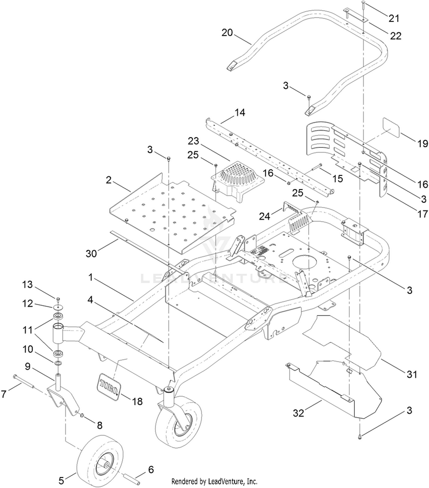 Main Frame Assembly