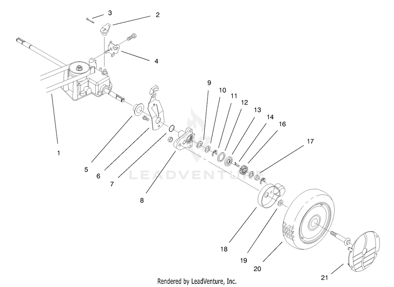 Rear Axle Assembly